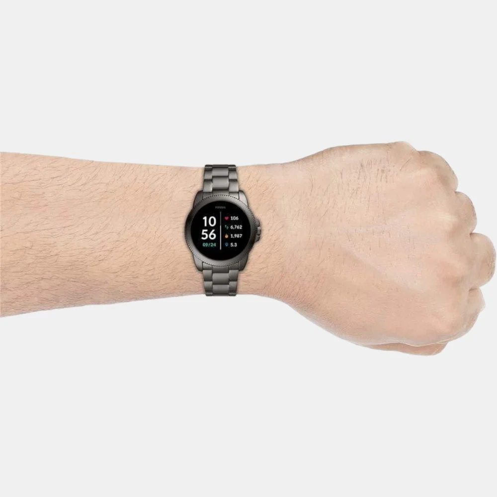 Men Processor Black Dial Digital Stainless Steel Watch FTW4049 - Image 7