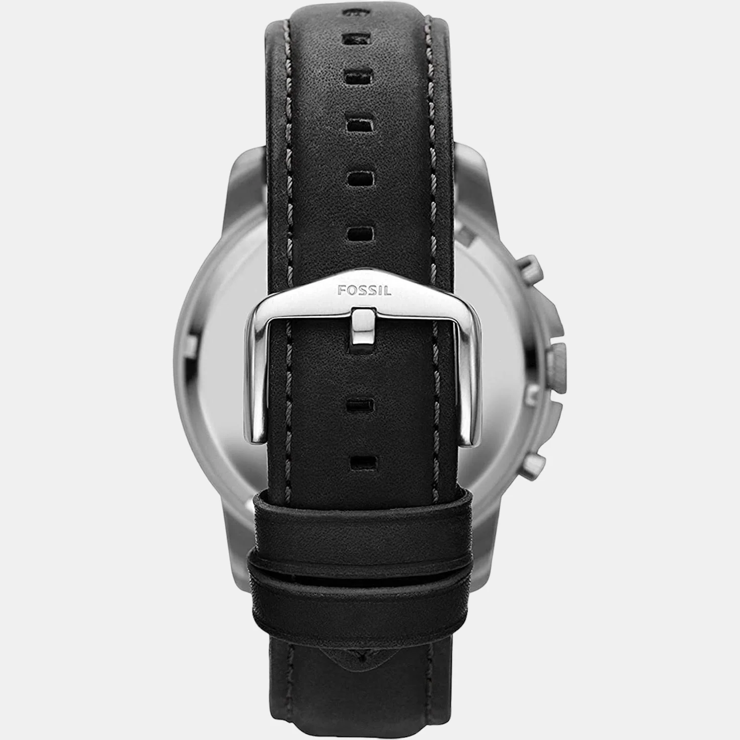 Men Quartz Black Dial Chronograph Leather Watch FS4812IE - Image 2