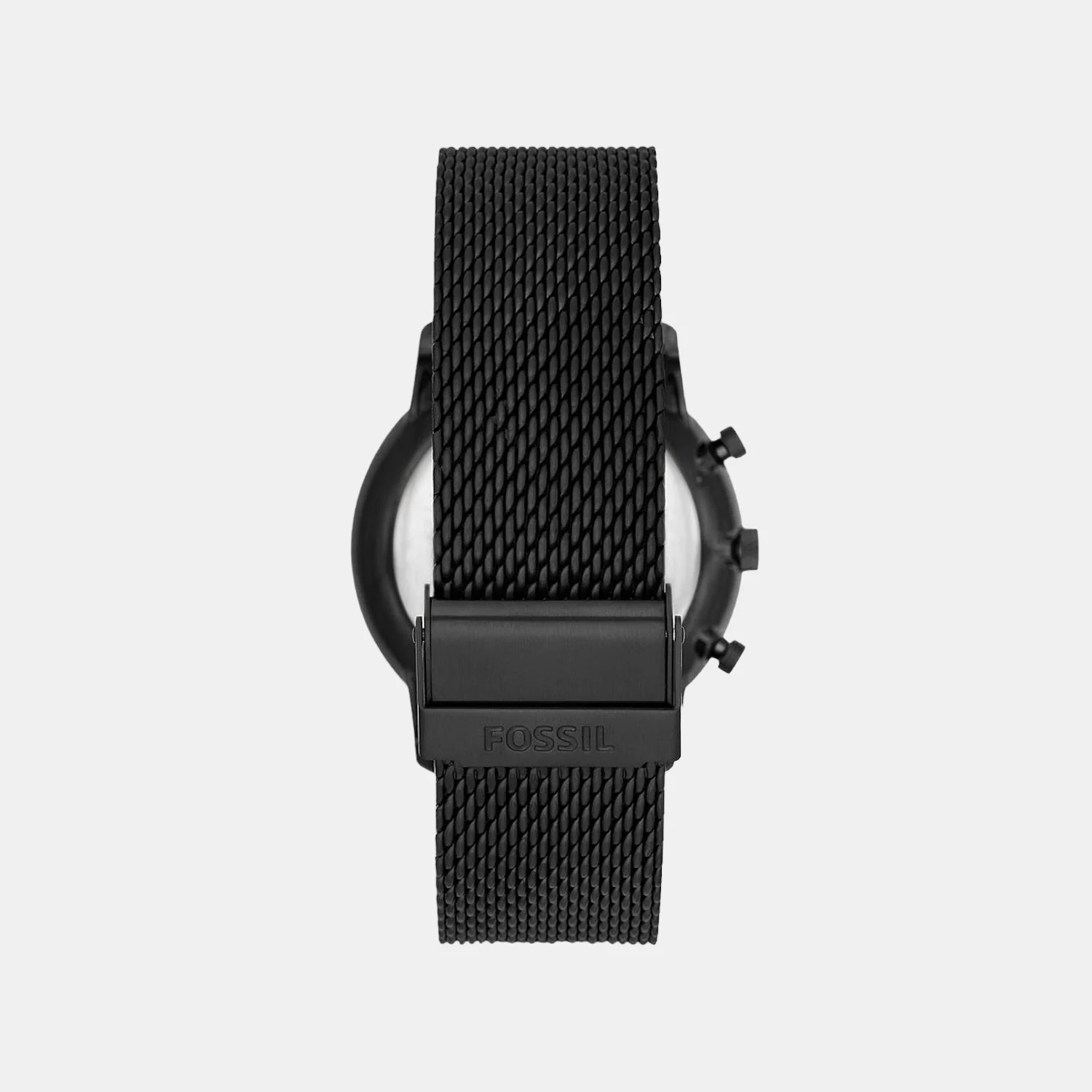 Minimalist Men Quartz Black Dial Chronograph Stainless Steel Watch FS5943 - Image 3