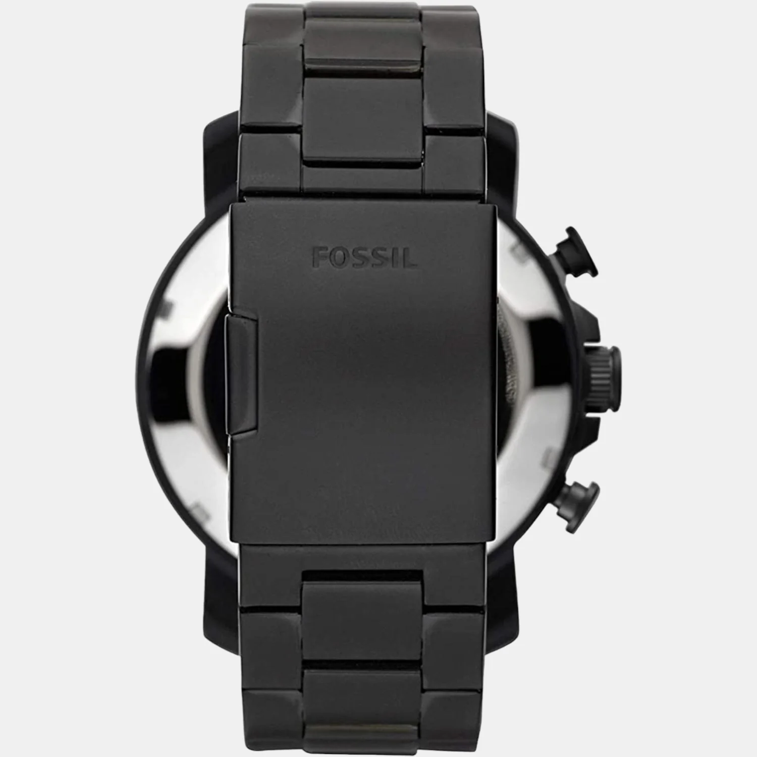 Nate Men Quartz Black Dial Chronograph Stainless Steel Watch JR1356 - Image 3