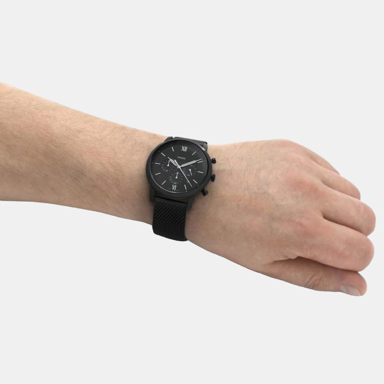 Neutra Men Quartz Black Dial Chronograph Stainless Steel Watch FS5707 - Image 8