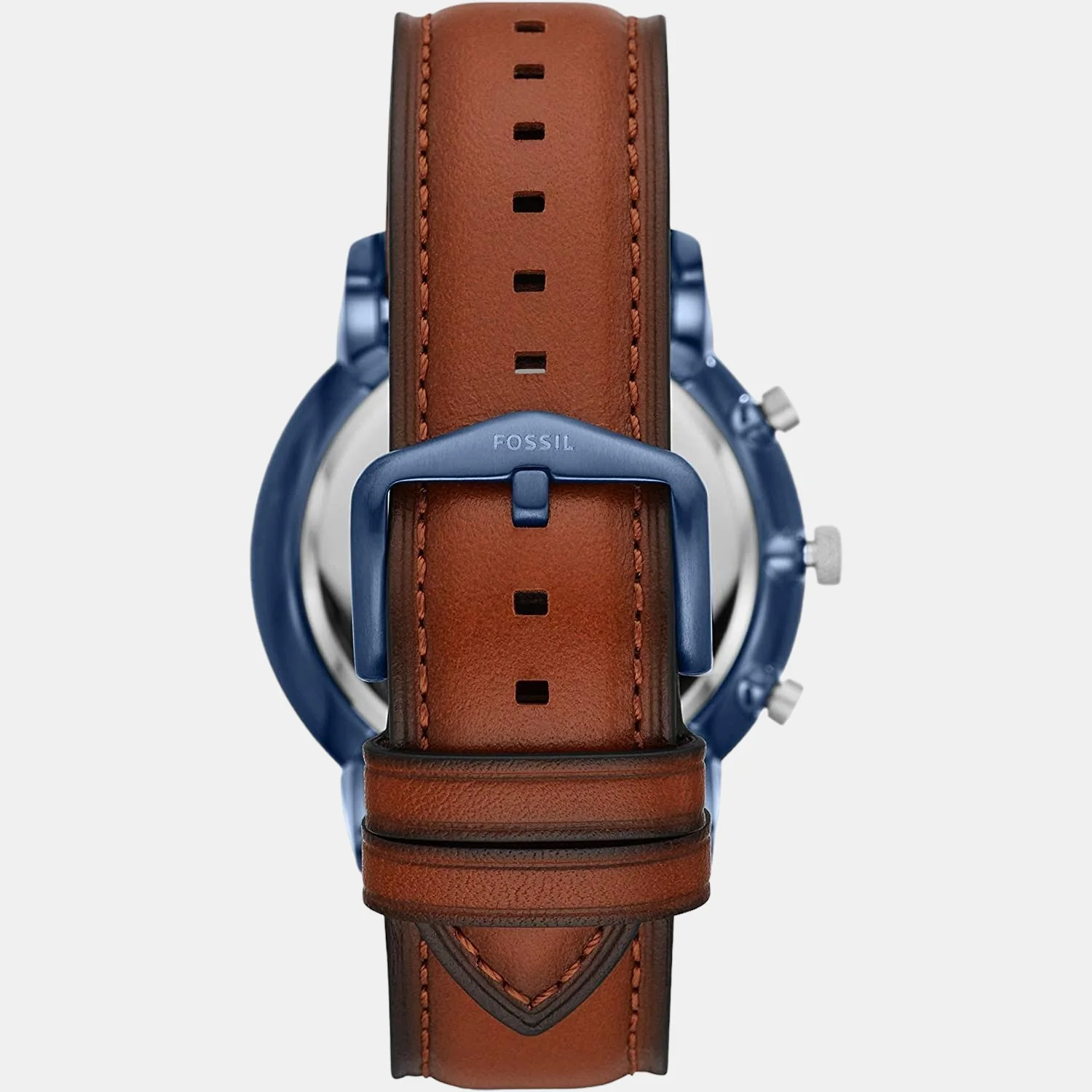 Neutra Men Quartz Blue Dial Chronograph Leather Watch FS5791 - Image 3