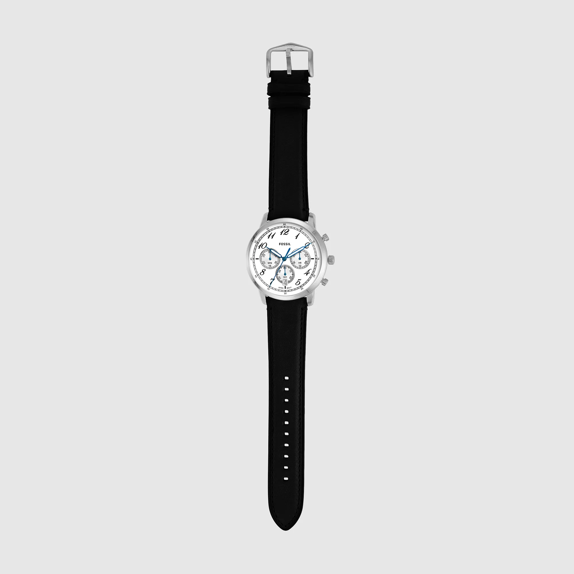 Neutra Men Quartz White Dial Chronograph Leather Watch FS6023 - Image 6