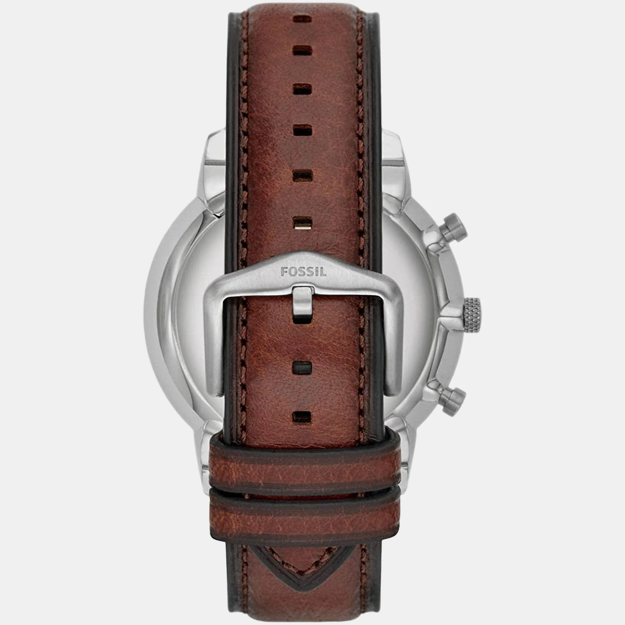 Neutra Women Quartz Rose Gold Dial Chronograph Leather Watch FS5982 - Image 3