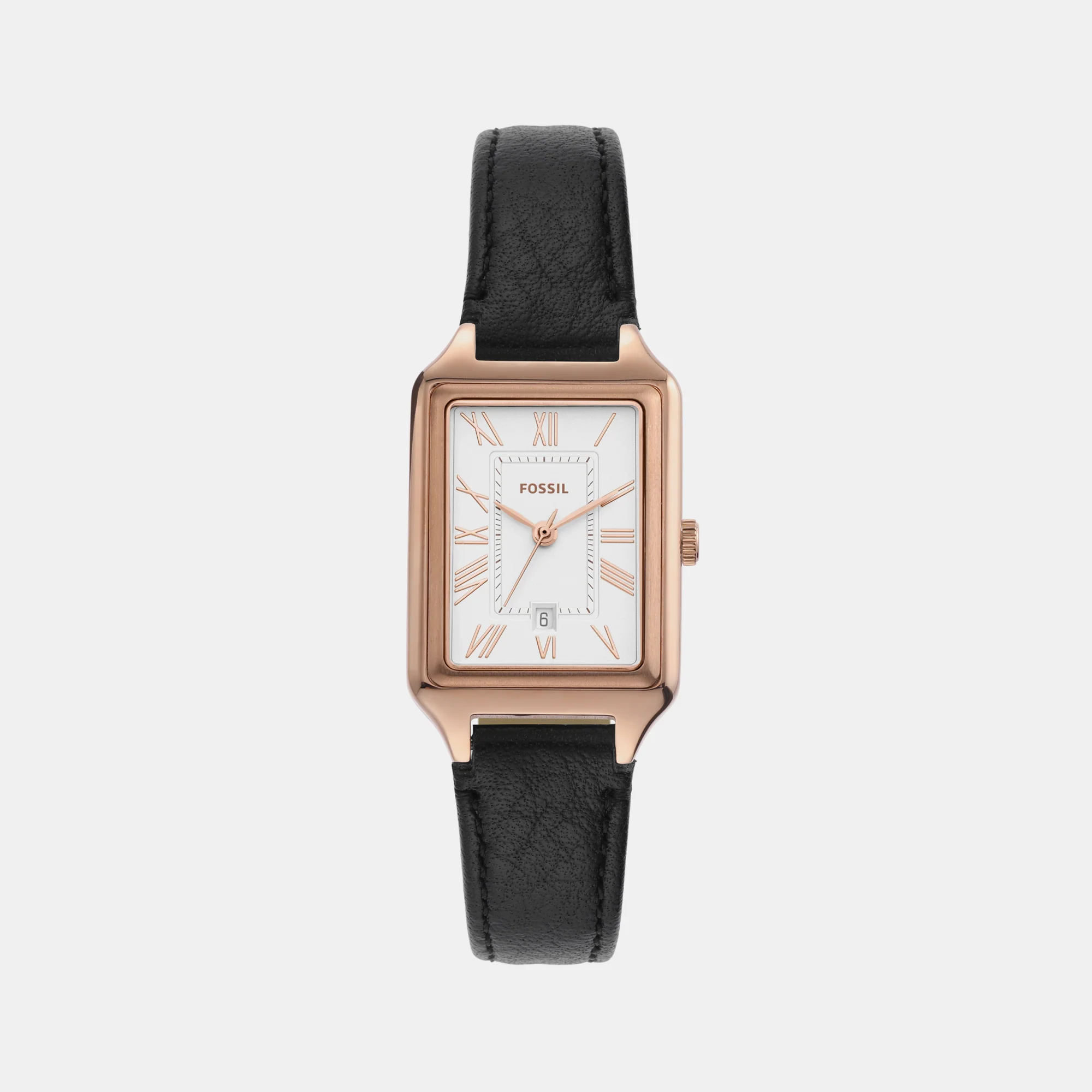 Raquel Women Quartz White Dial Analog Leather Watch ES5310 - Image 2