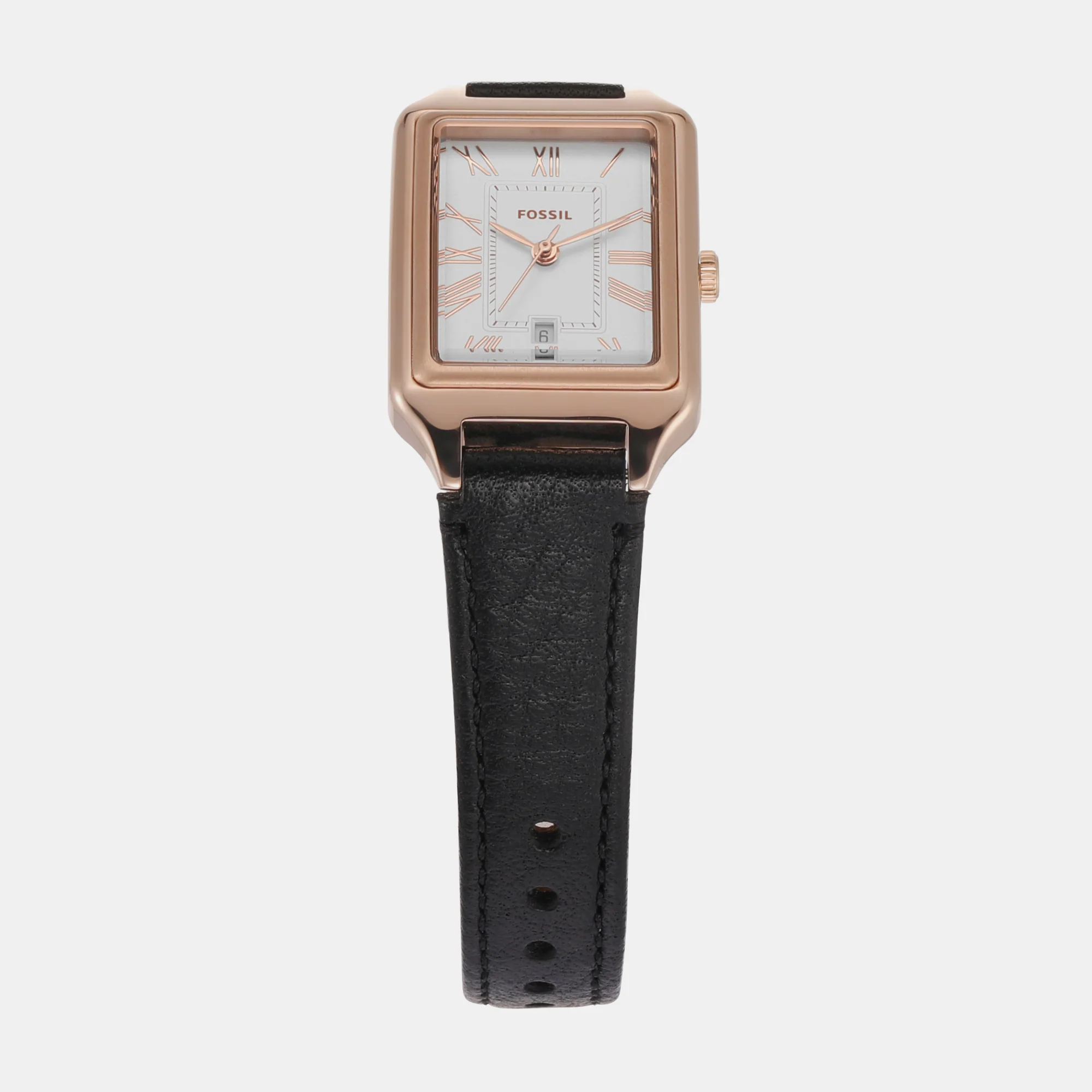 Raquel Women Quartz White Dial Analog Leather Watch ES5310 - Image 3
