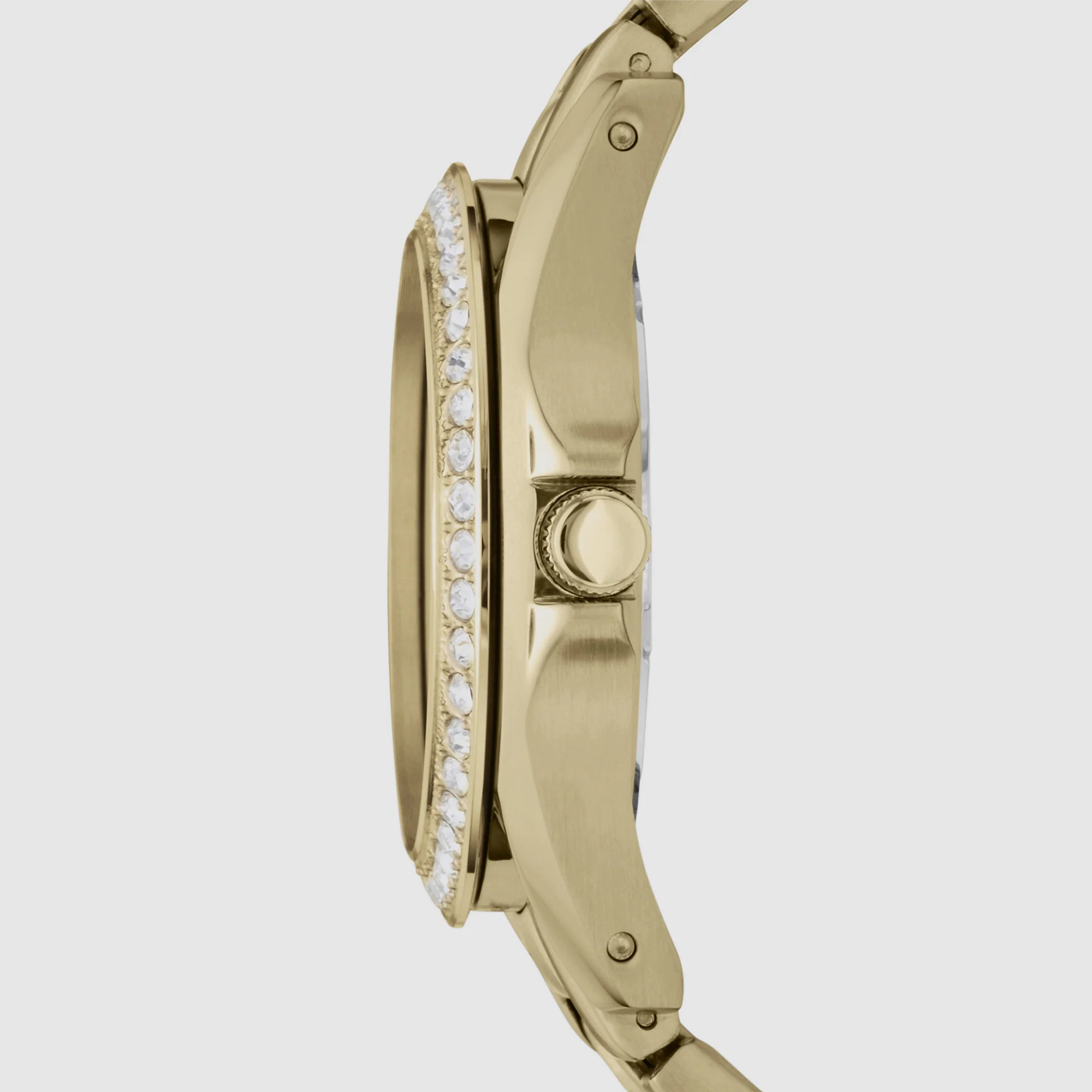 Riley Women Quartz Champagne Dial Chronograph Stainless Steel Watch ES3203 - Image 2