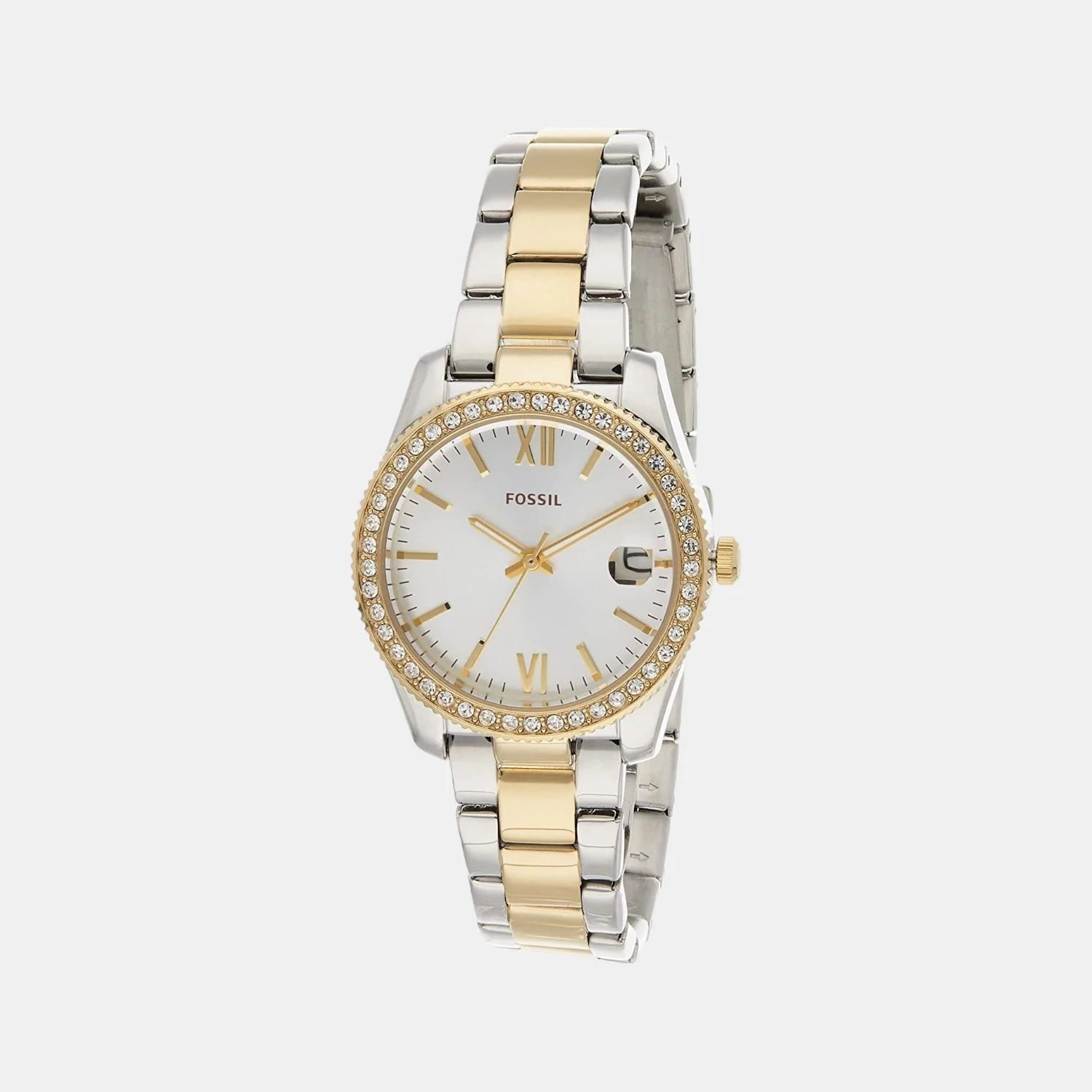 Scarlette Mini Women Quartz Silver Dial Analog Stainless Steel Watch ES4319