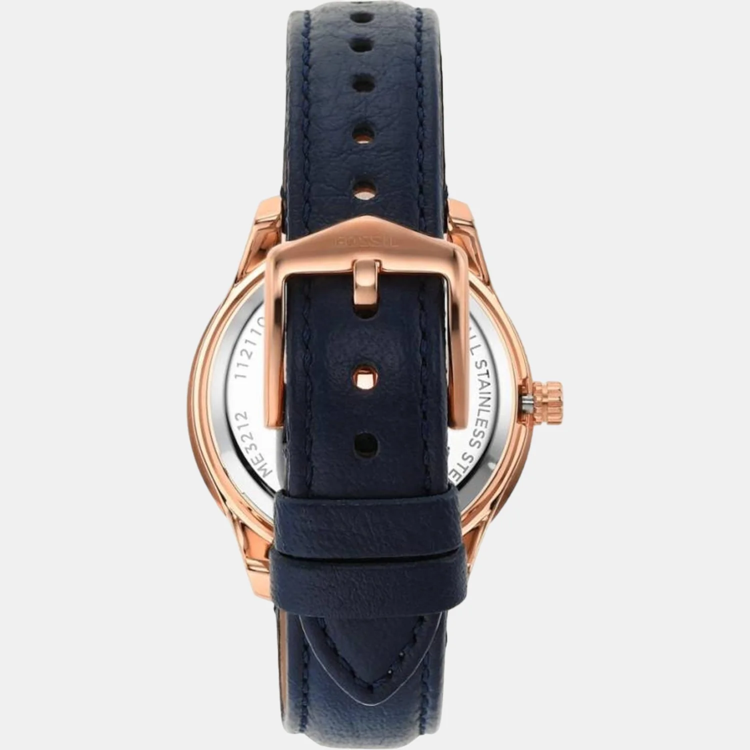 Stella Women Automatic Rose Gold Dial Analog Leather Watch ME3212 - Image 4
