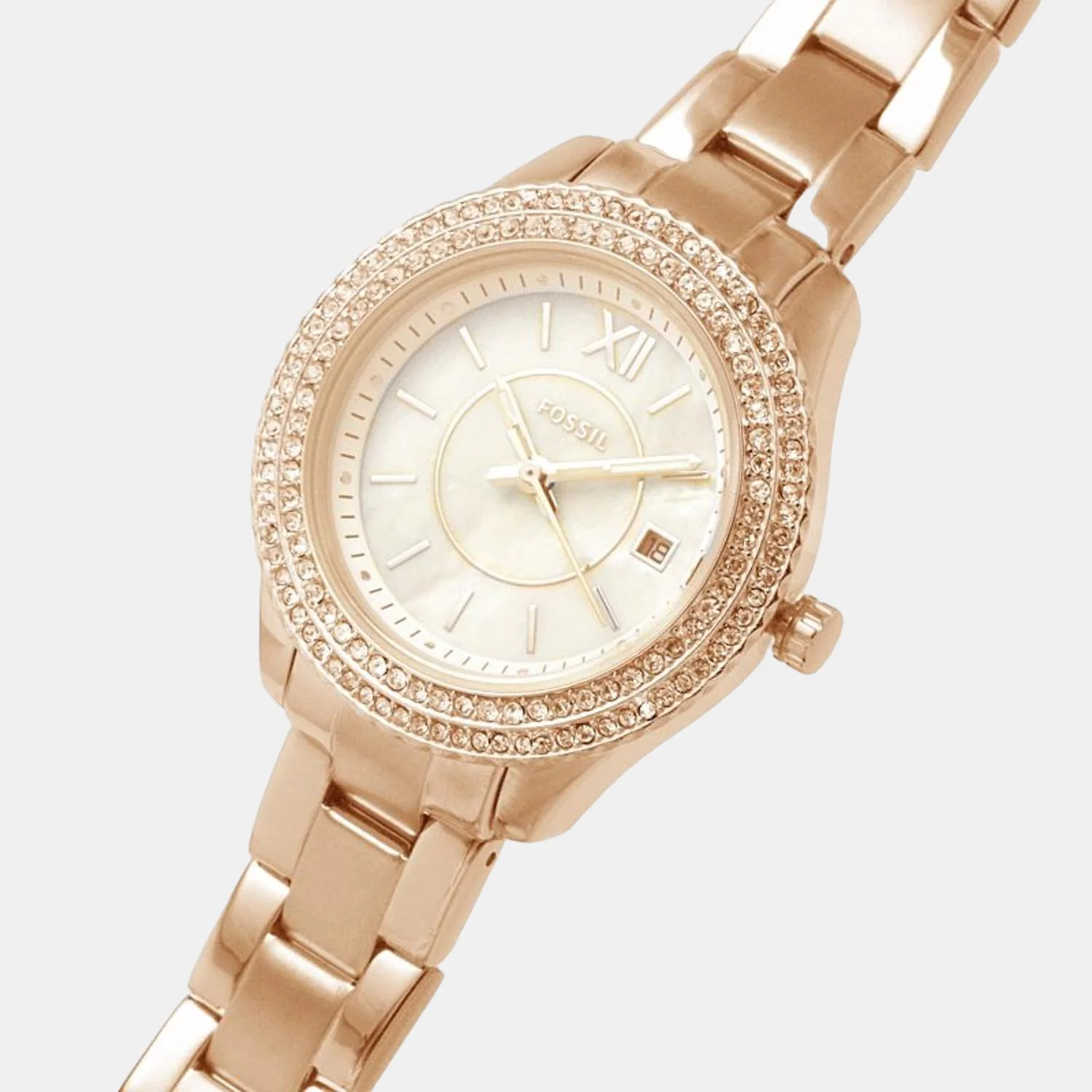 Stella Women Quartz Mother Of Pearl Dial Analog Stainless Steel Watch ES5131 - Image 5