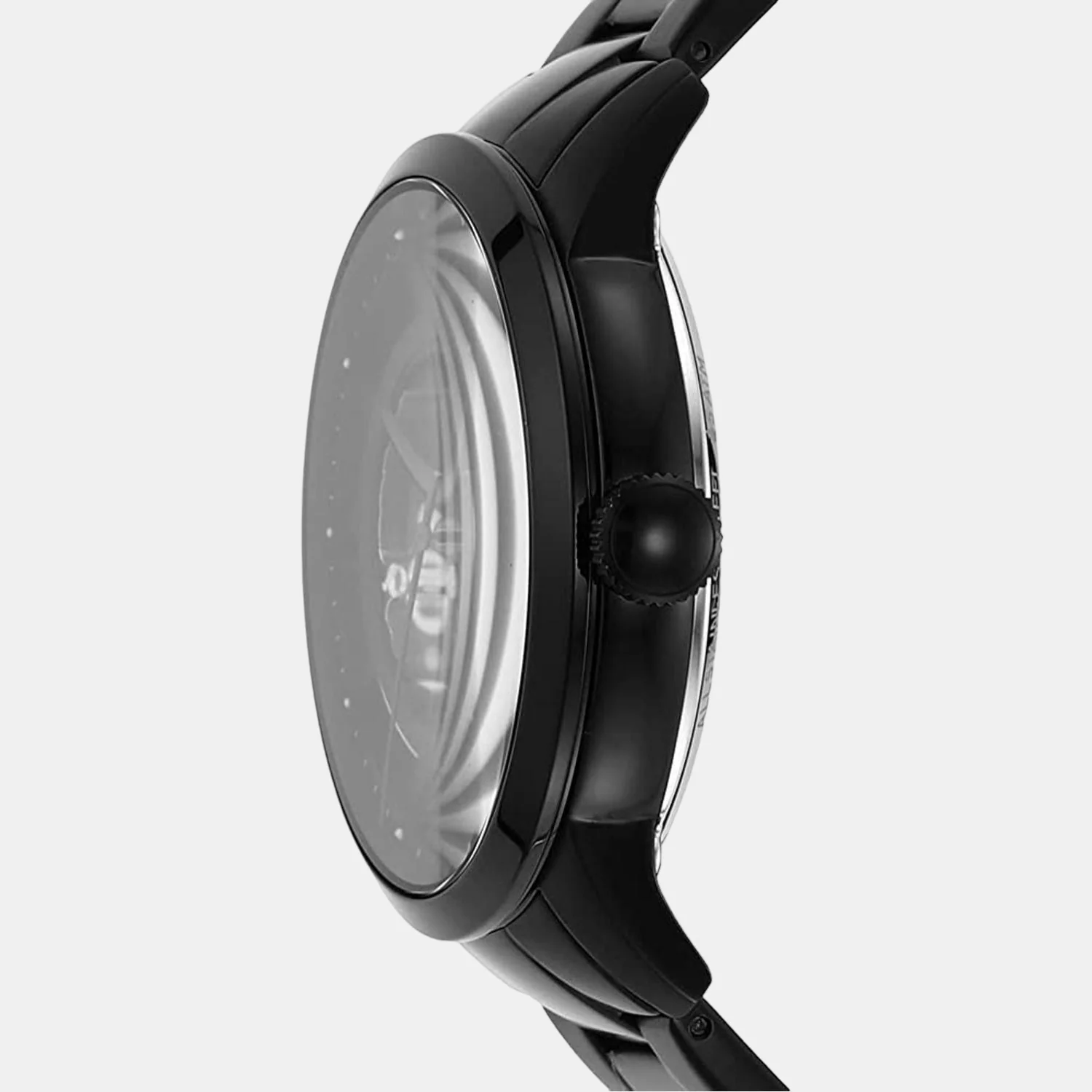 Towns Men Automatic Black Dial Analog Stainless Steel Watch ME3197 - Image 4