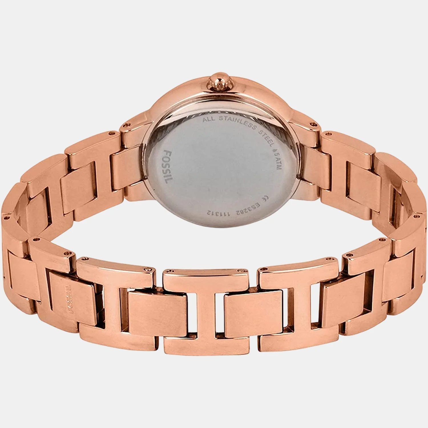 Virginia Women Quartz Silver Dial Analog Stainless Steel Watch ES3284 - Image 6