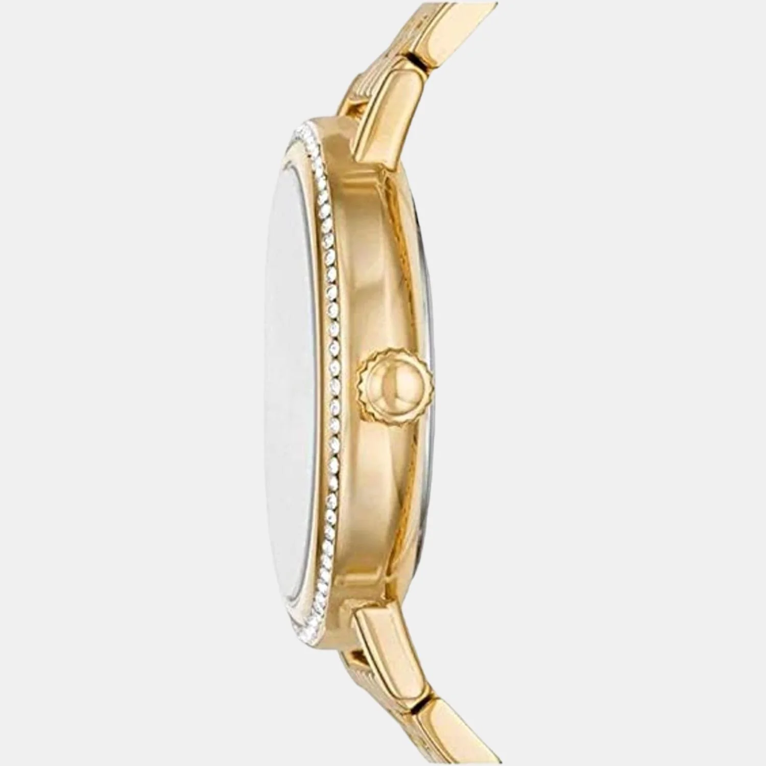 Women Quartz Gold Dial Analog Stainless Steel Watch BQ3655I - Image 2