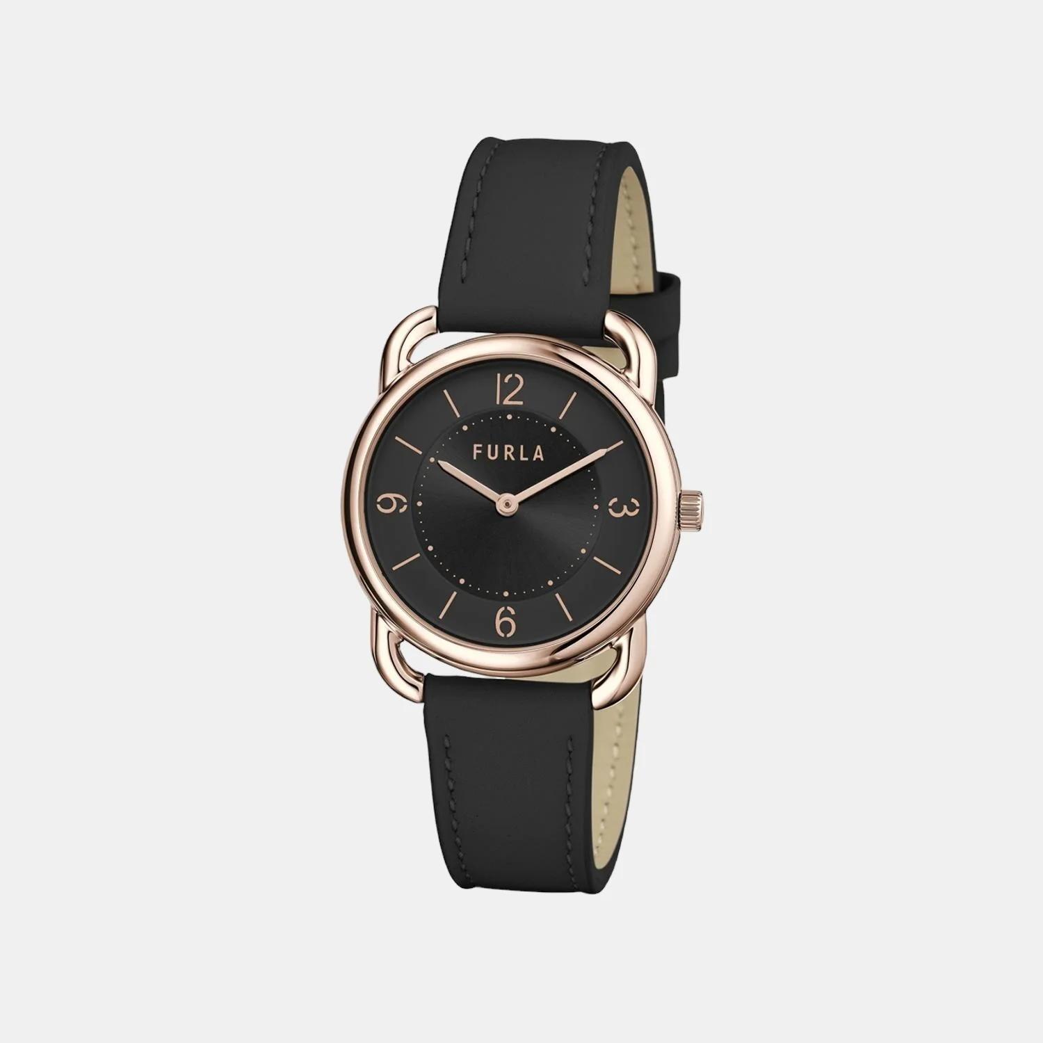Furla Heritage Women Quartz Black Dial Analog Leather Watch WW00021013L3 - Image 5