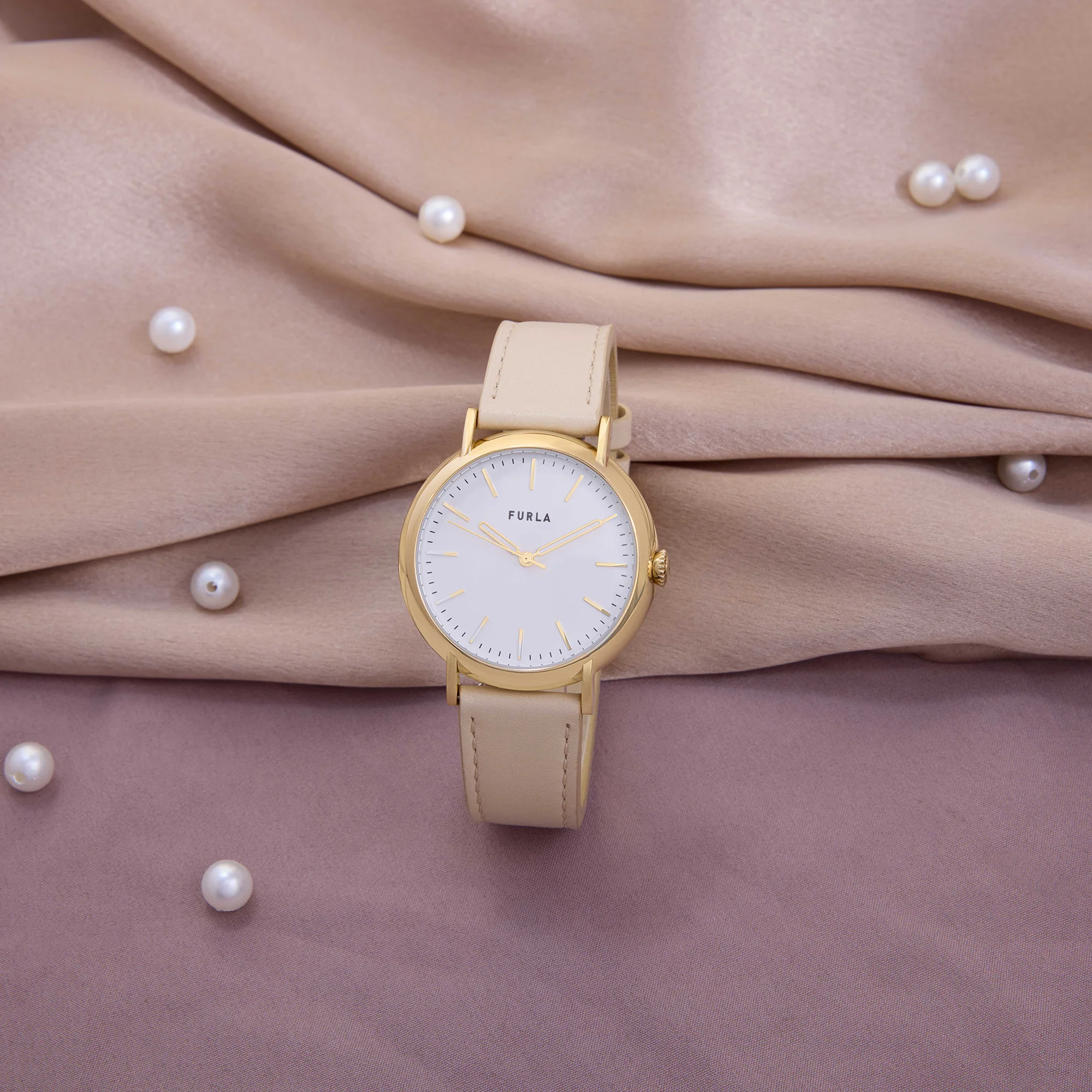 Furla Heritage Women Quartz White Dial Analog Leather Watch WW00023003L2 - Image 6