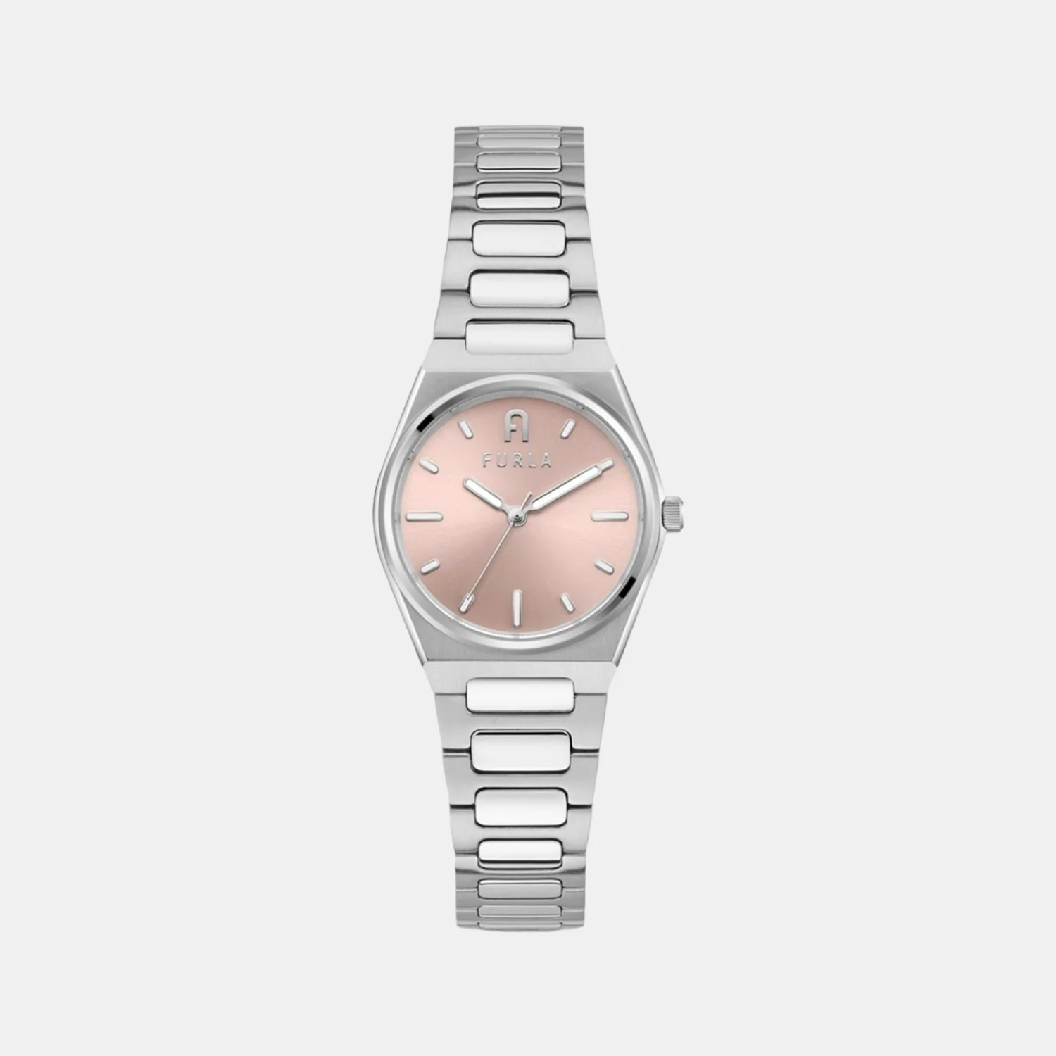 Women Quartz Pink Dial Analog Stainless Steel Watch WW00020011L1