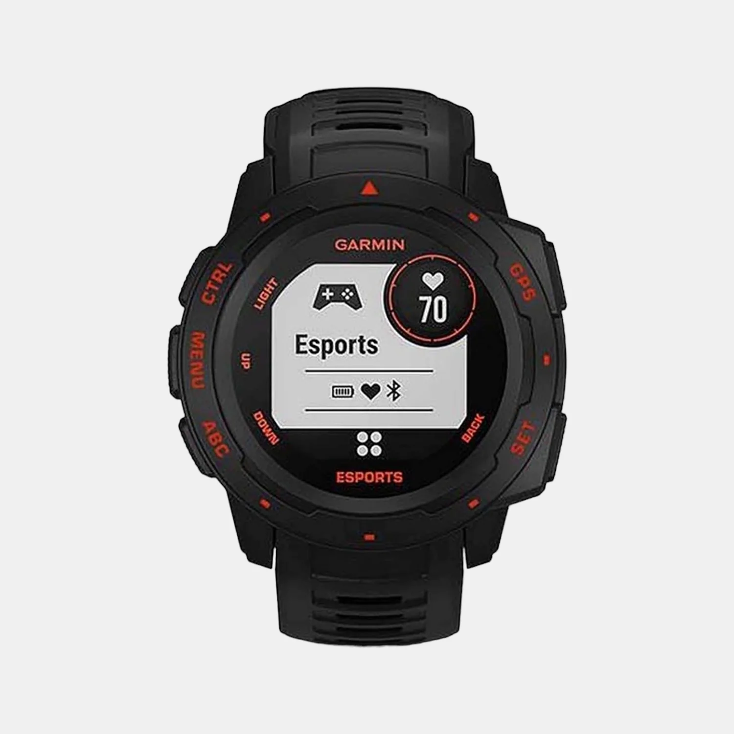 Men Processor Black Dial Digital Silicone Watch INSTINCT ESPORTS 010-02064-78
