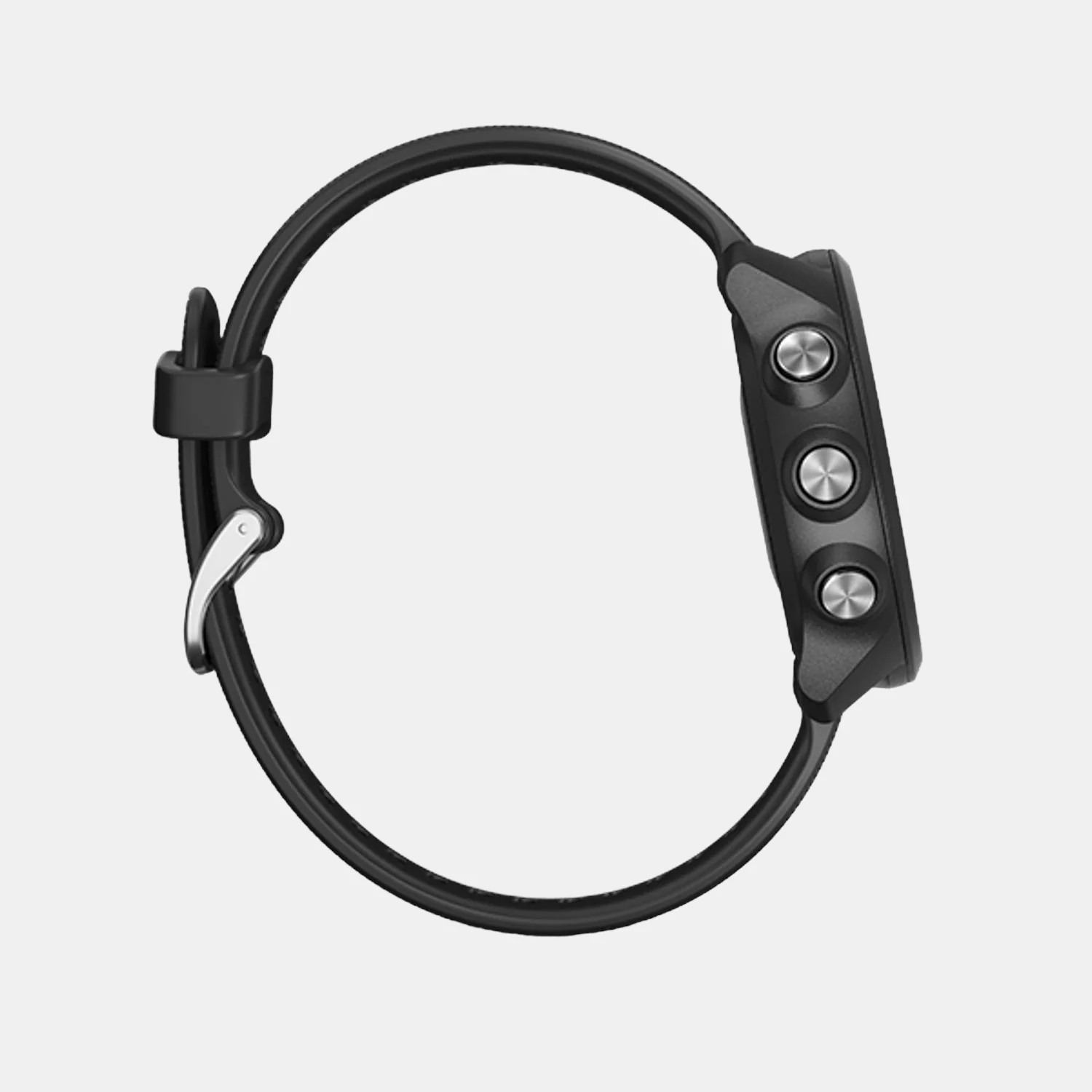 Women Processor Black Dial Digital Silicone Watch FORERUNNER 245 BLACK MUSIC - Image 4