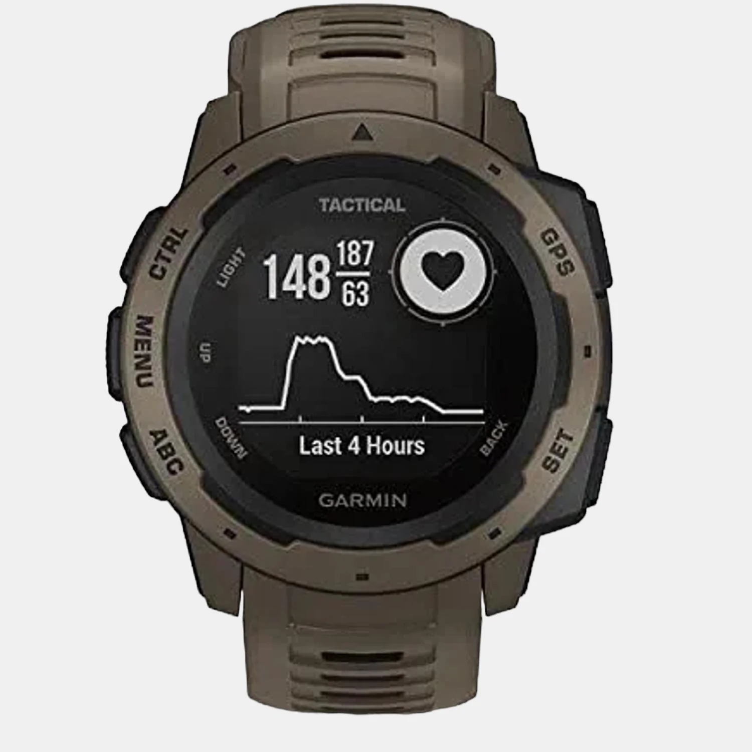 Women Processor Black Dial Digital Silicone Watch INSTINCT TACTICAL 010-02064-D4 - Image 2