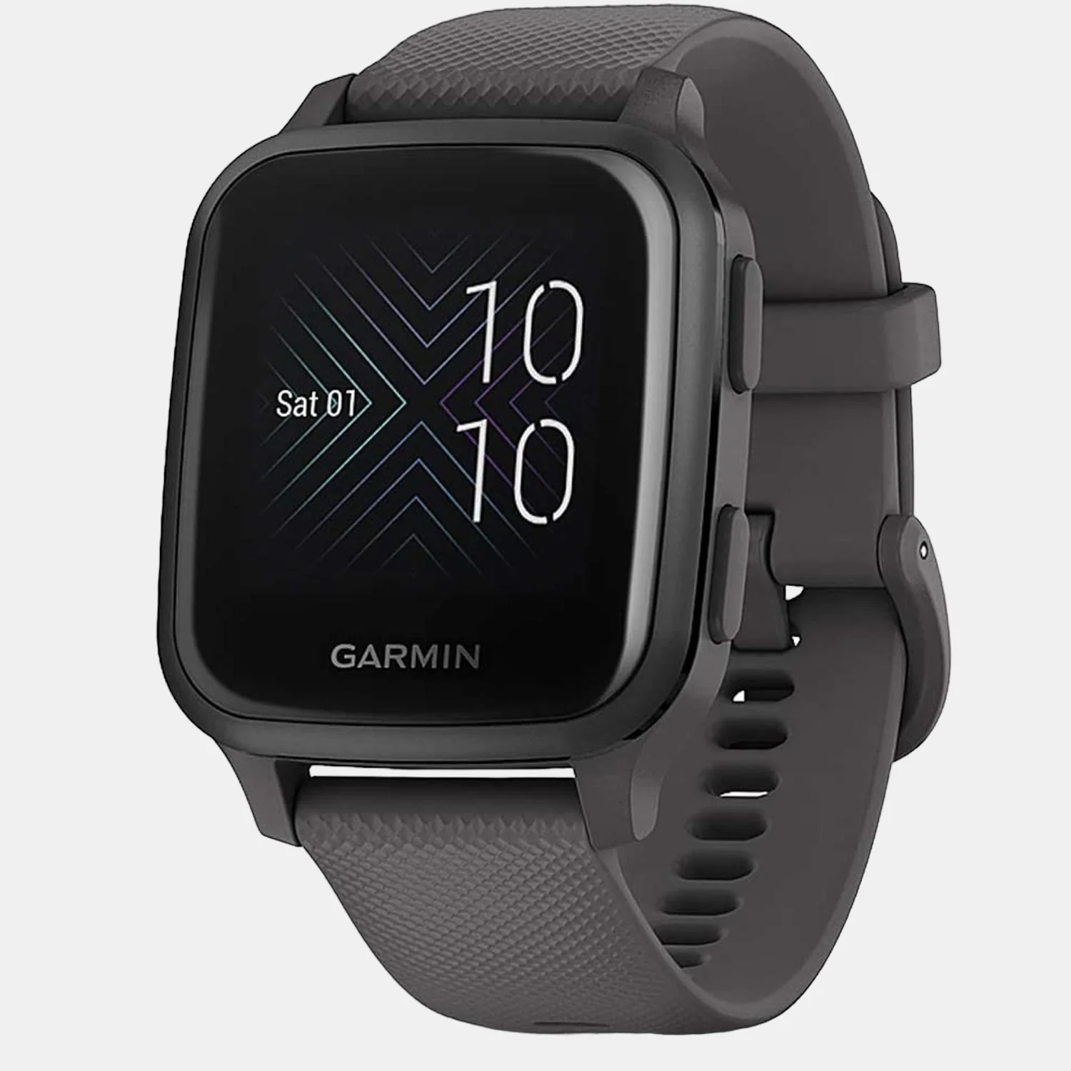 Women Processor Grey Dial Amoled Silicone Watch VENU SQ SHADOW GRAY - Image 2