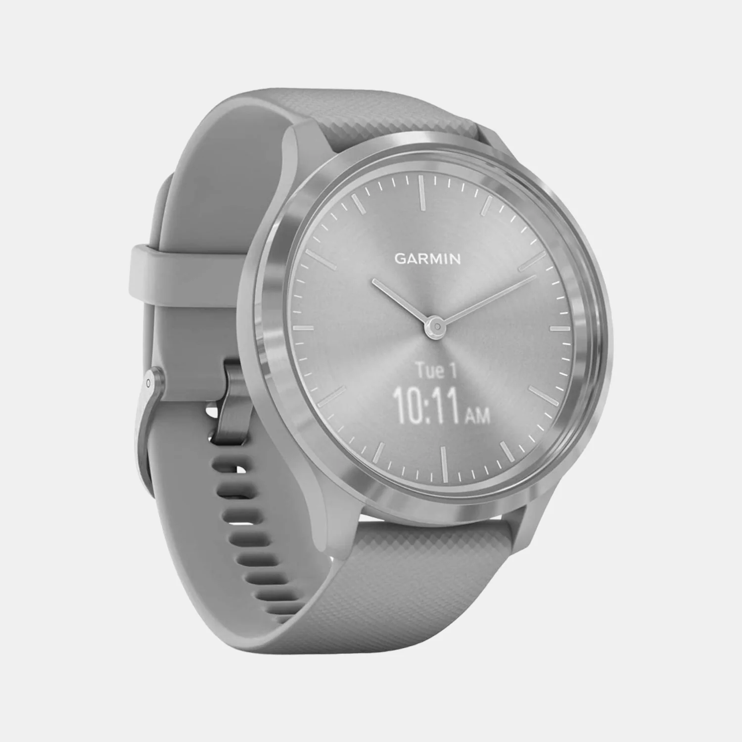 Women Processor Silver Dial Amoled Silicone Watch VIVOMOVE 3 SILVER POWDER GRAY SILI