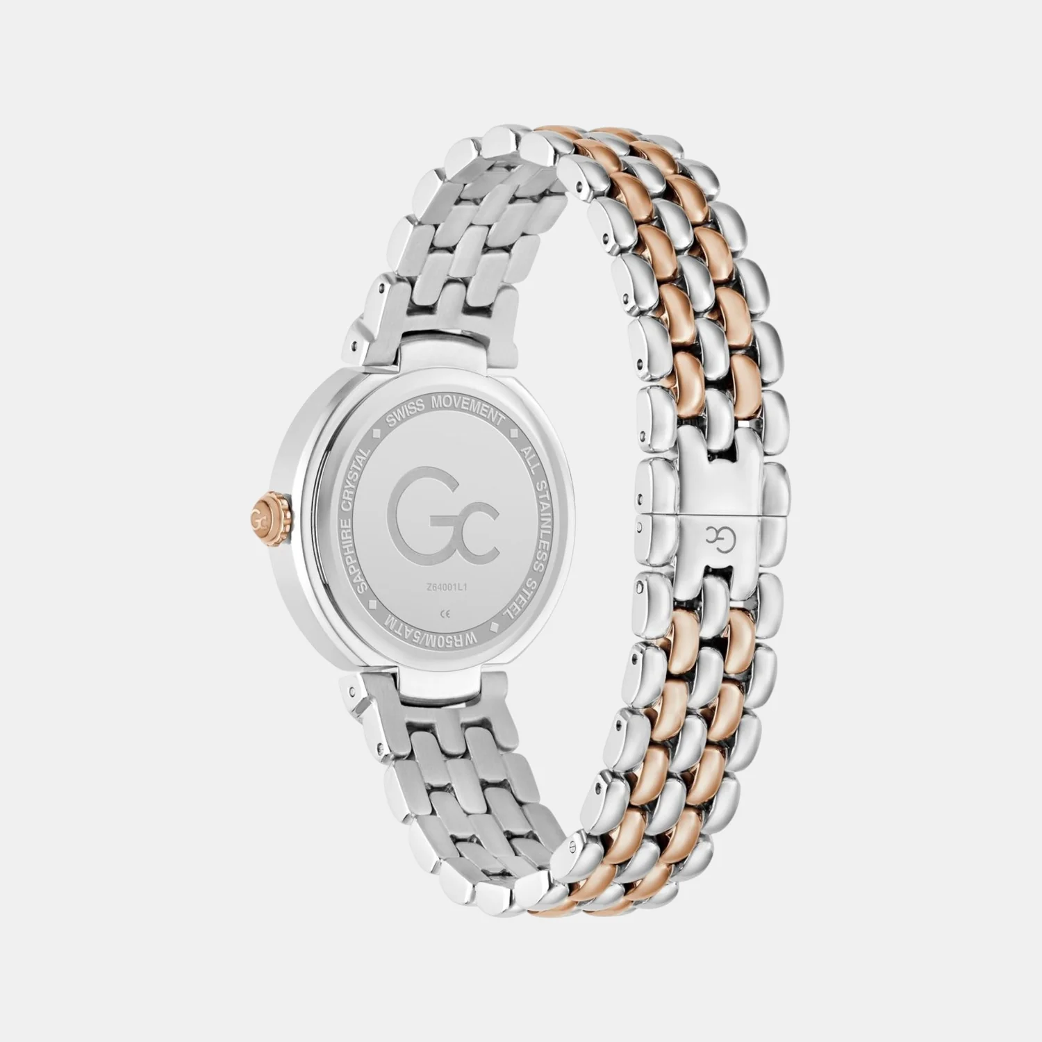 Gc Allure Women Quartz Mother Of Pearl Dial Analog Stainless Steel Watch Z64001L1 - Image 9