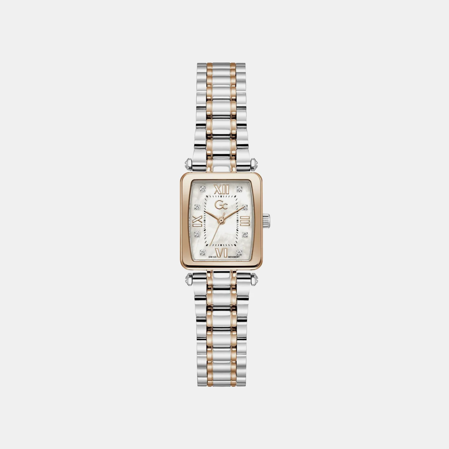 Dress Women Quartz White Dial Analog Stainless Steel Watch Z71001L1