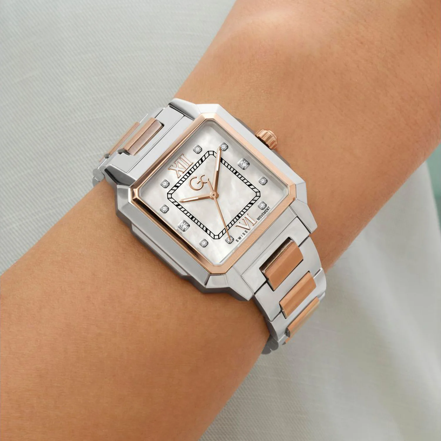 Dress Women Quartz White Dial Analog Stainless Steel Watch Z72001L1 - Image 2