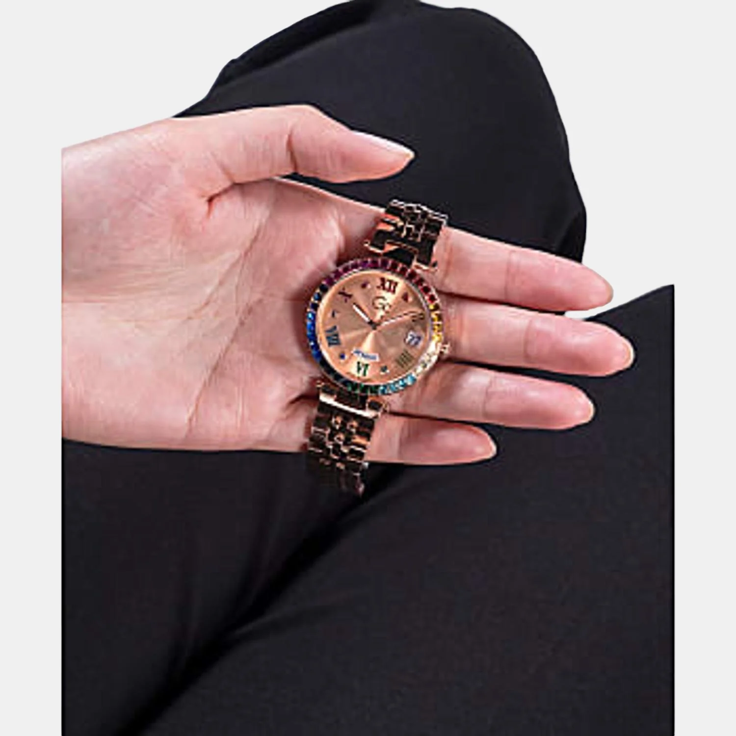 Flair Limited Edition Women Quartz Rose Gold Dial Analog Stainless Steel Watch Z01008L3MF - Image 8