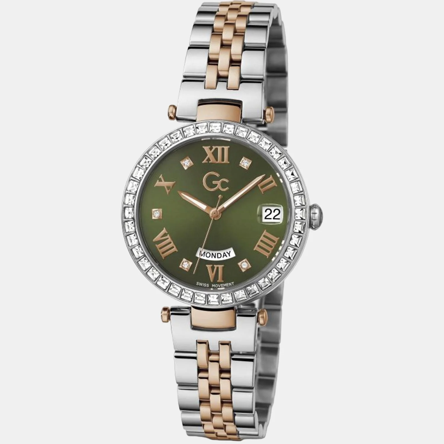 Flair Women Quartz Green Dial Analog Stainless Steel Watch Z01010L9MF - Image 5