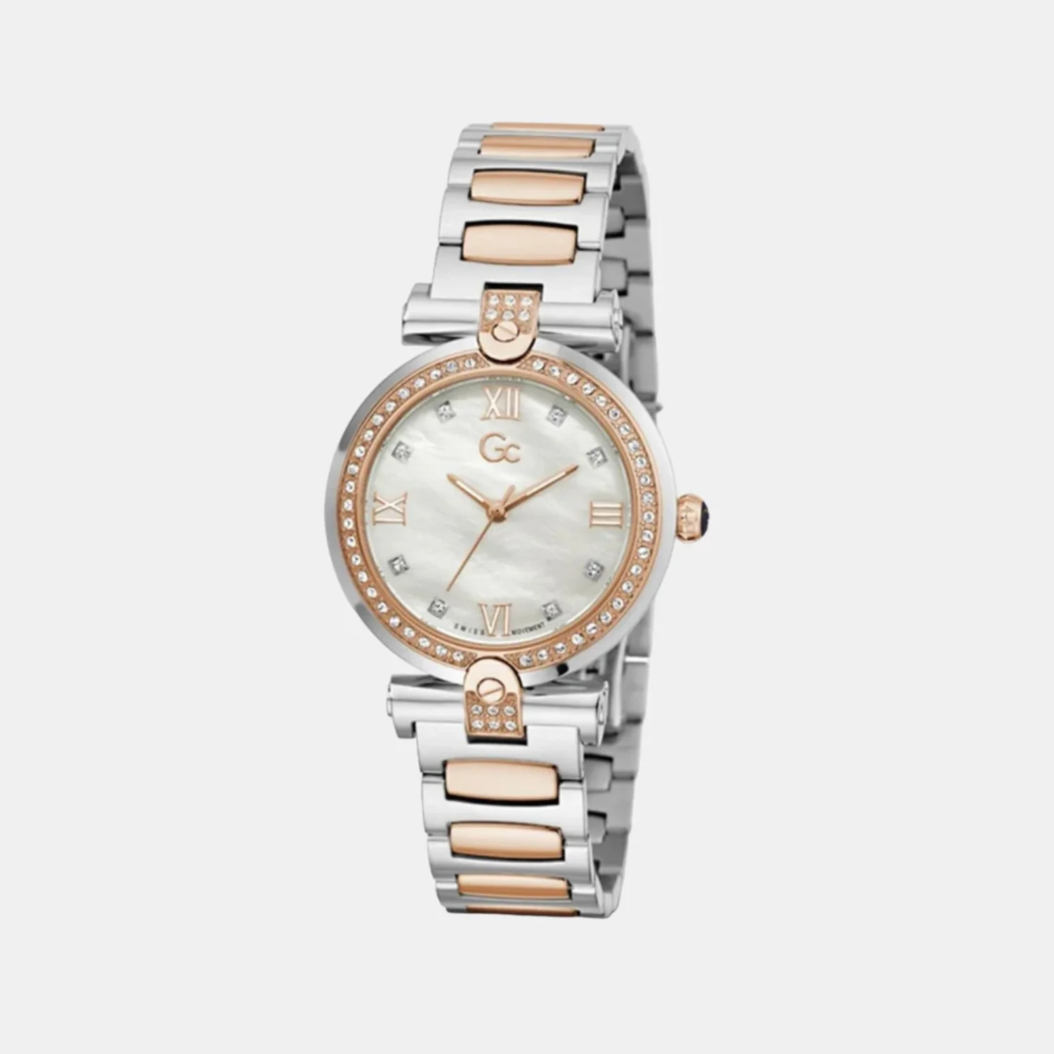 Fusion Women's Women Quartz White Dial Analog Stainless Steel Watch Y96004L1MF
