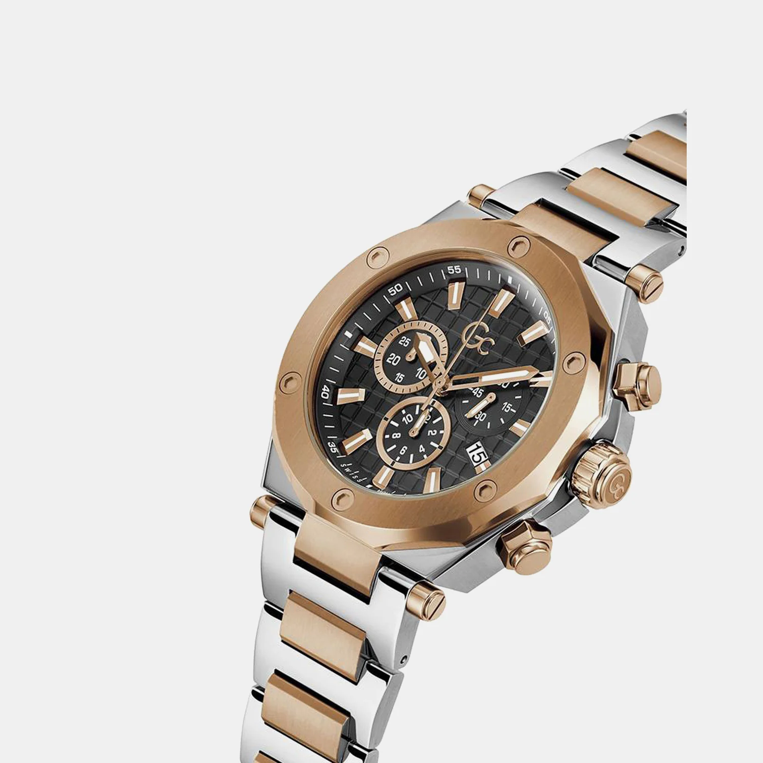 Legacy Chrono Men Quartz Black Dial Chronograph Stainless Steel Watch Z18001G2MF - Image 2
