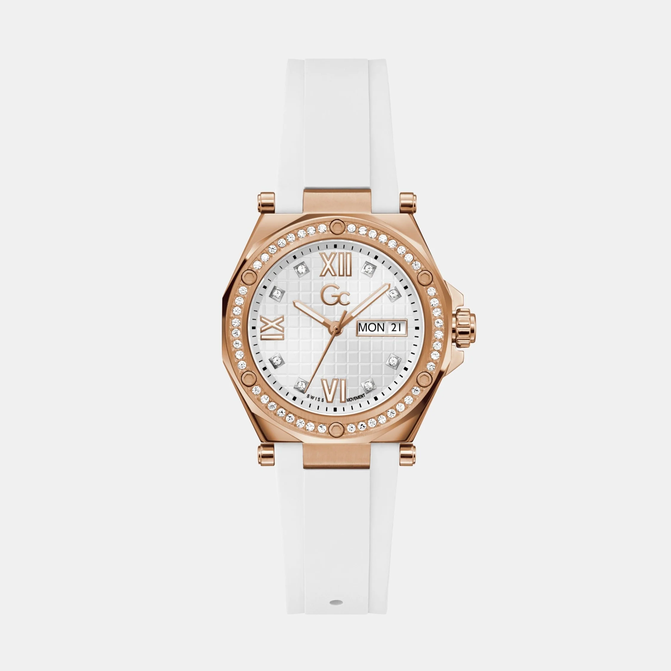 legacy lady Women Quartz Silver Dial Analog Silicone Watch Z20006L1MF - Image 2