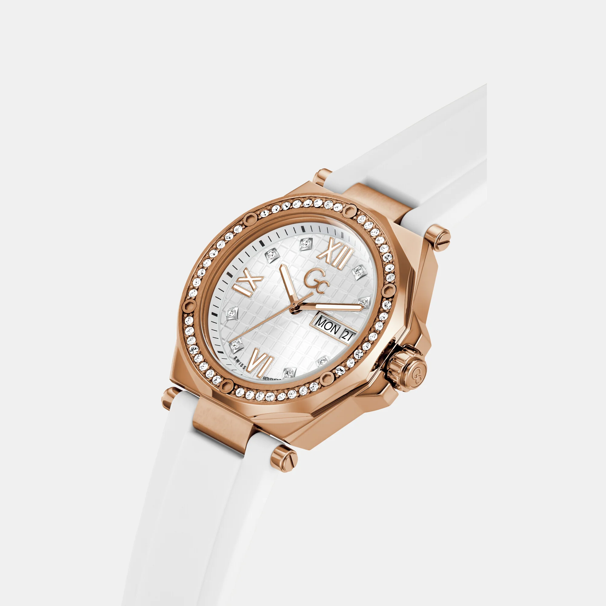 legacy lady Women Quartz Silver Dial Analog Silicone Watch Z20006L1MF - Image 5
