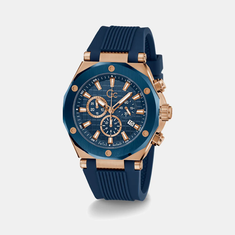 Legacy Men Quartz Blue Dial Chronograph Silicone Watch Z18006G7MF - Image 3