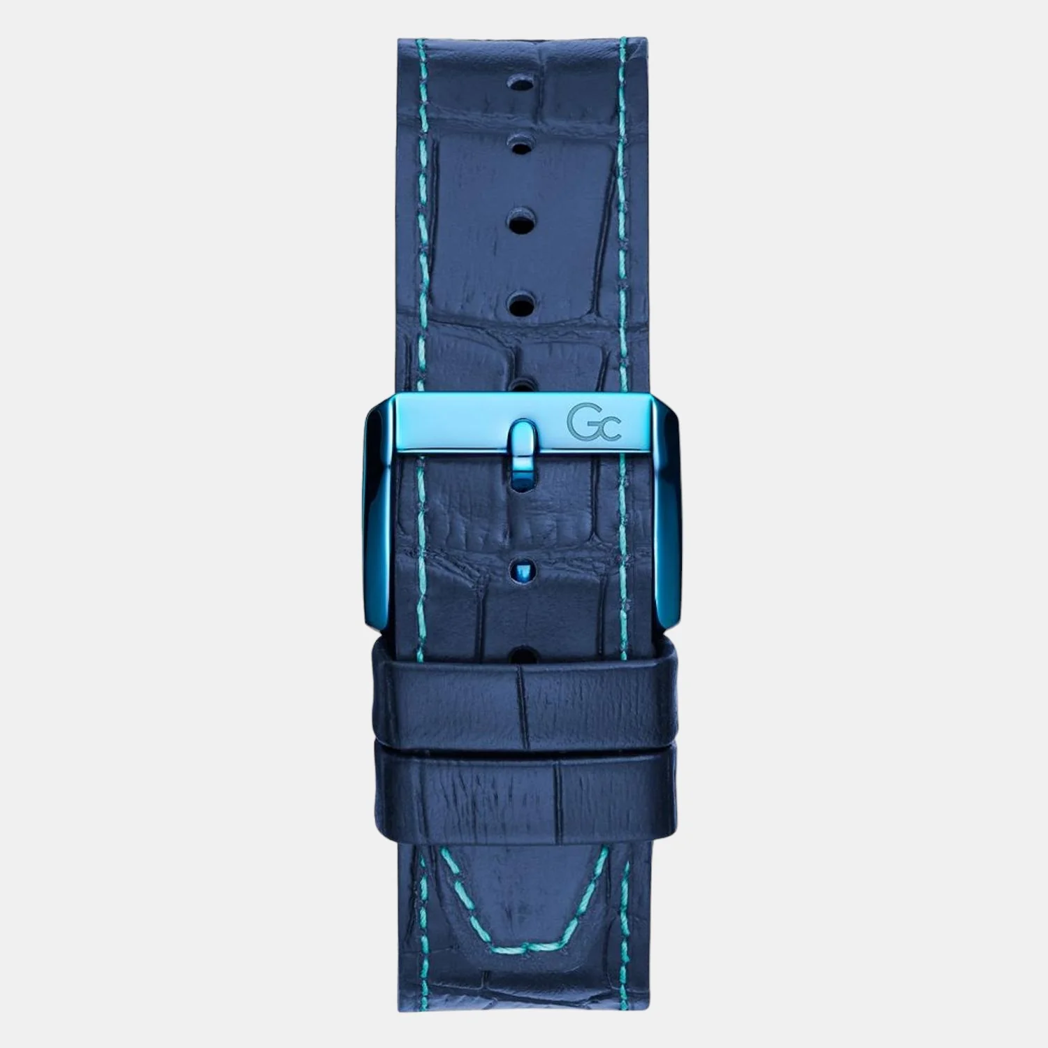 Men Quartz Blue Dial Chronograph Leather Watch Y83010G2MF - Image 3