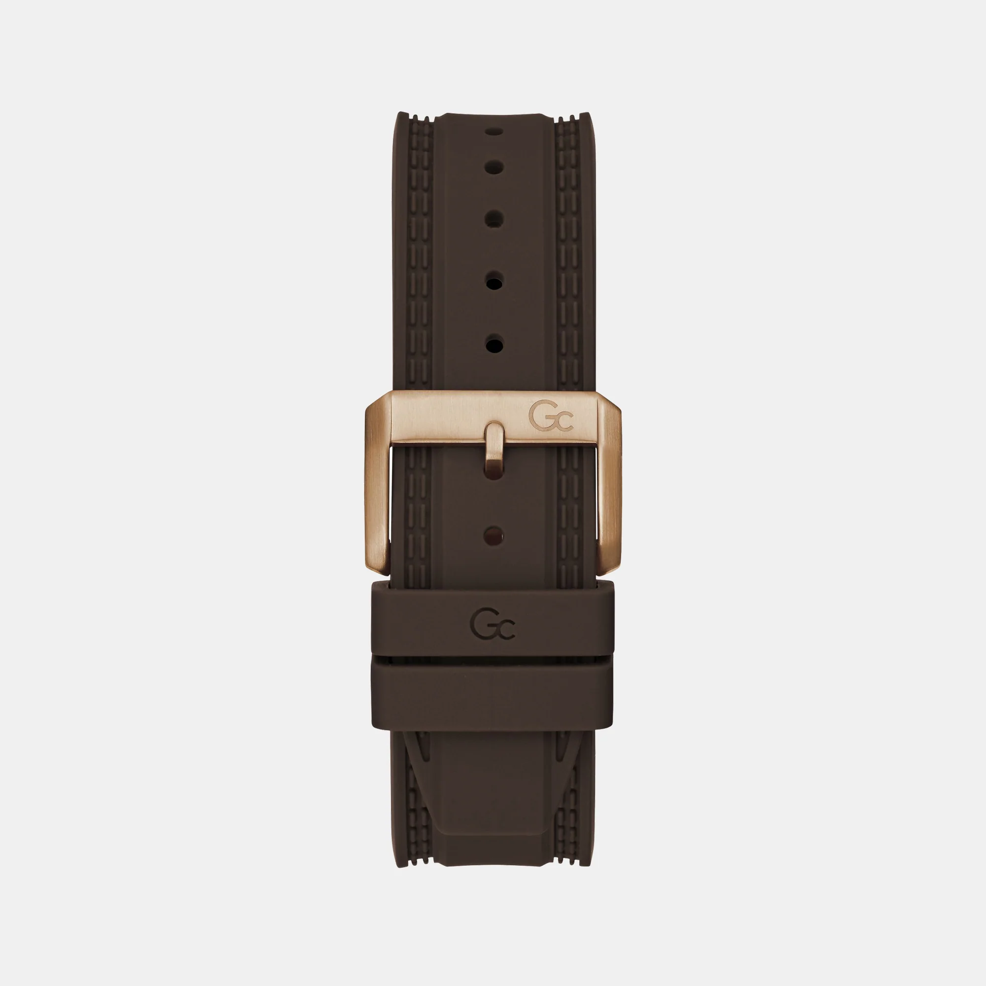 Men Quartz Brown Dial Chronograph Silicone Watch Z32004G1MF - Image 5