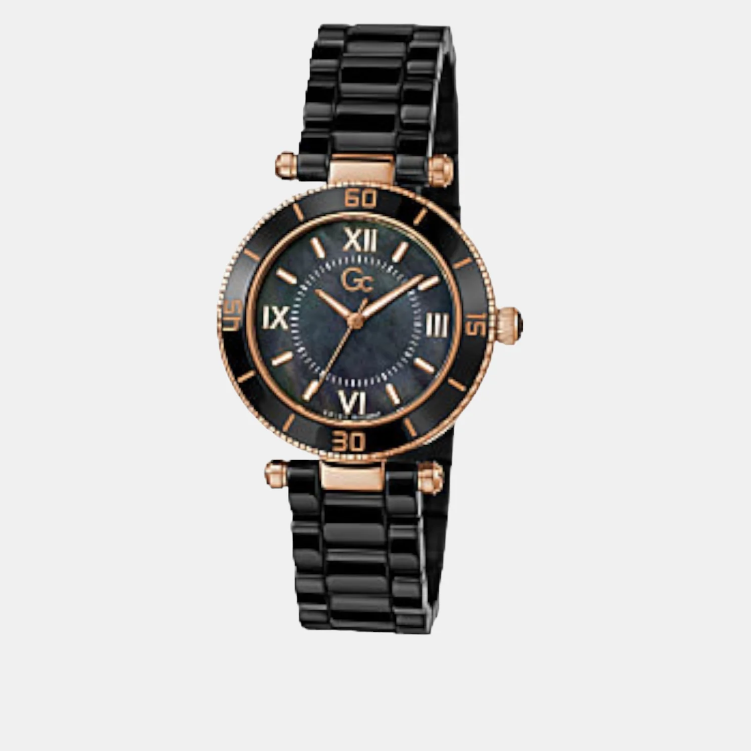 Muse Women Quartz Black Dial Analog Stainless Steel Watch Z05006L2MF - Image 5