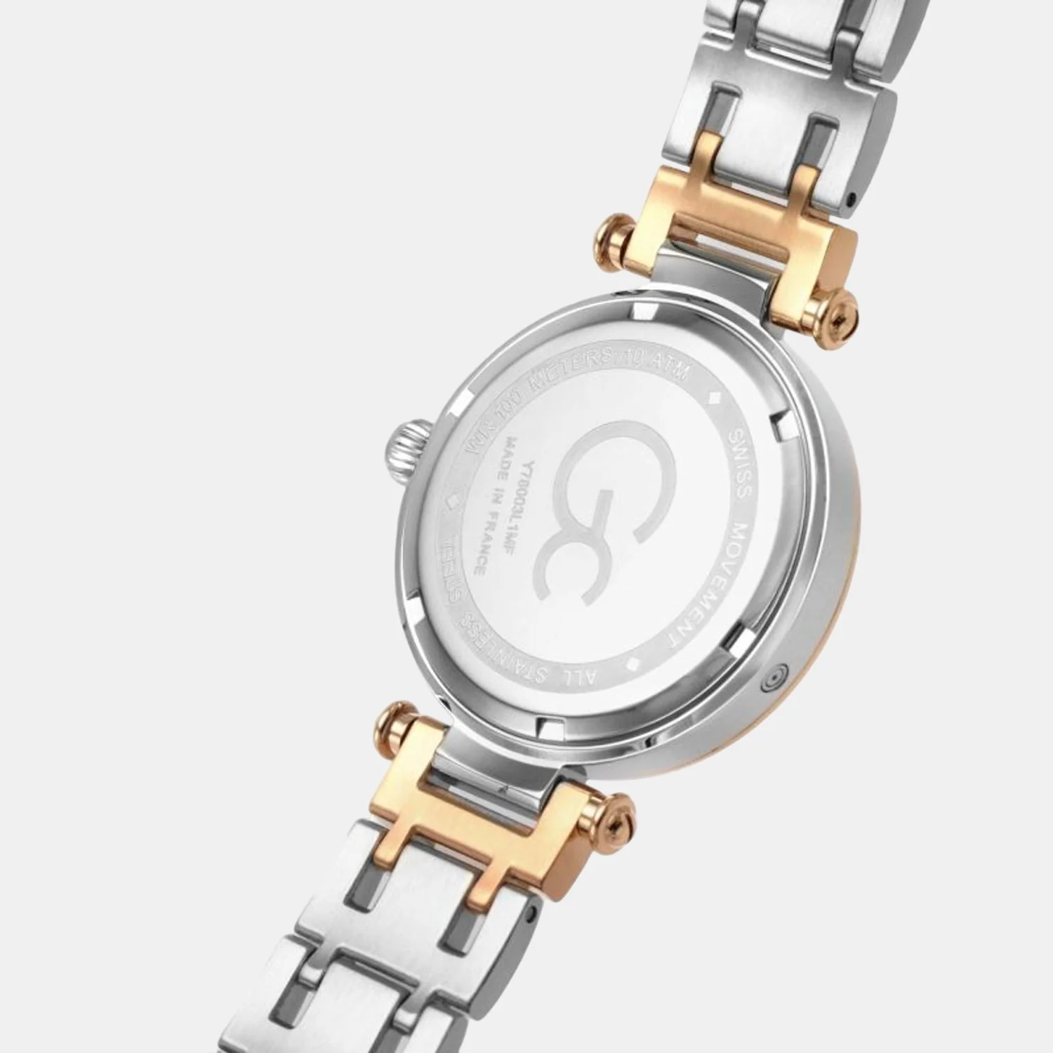 Prime Chic Women Quartz White Dial Analog Stainless Steel Watch Y78003L1MF - Image 5