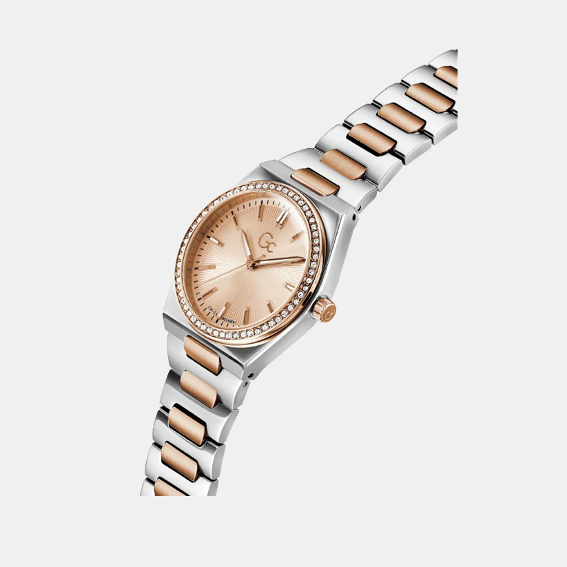 Prodigy Women Quartz Rose Gold Dial Analog Stainless Steel Watch Z38003L3MF - Image 4
