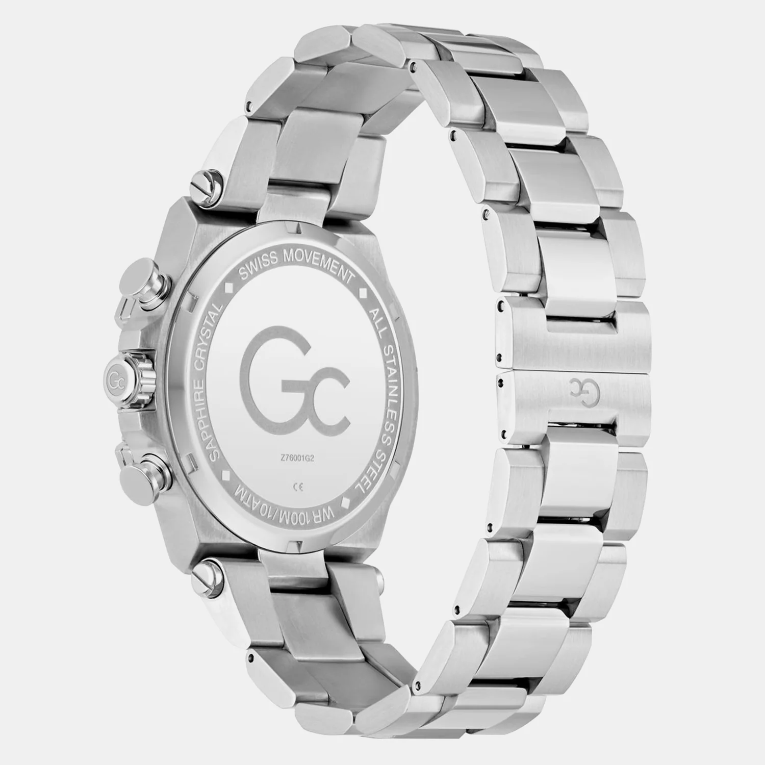 Sportchic Men Quartz Black Dial Chronograph Stainless Steel Watch Z76001G2 - Image 9