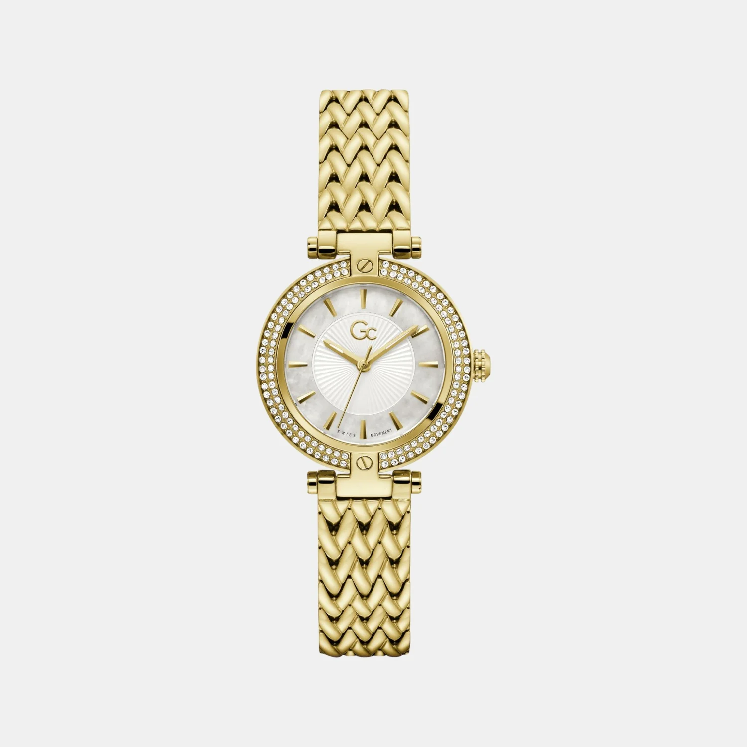 Vogue Women Quartz White Dial Analog Stainless Steel Watch Z22002L1MF