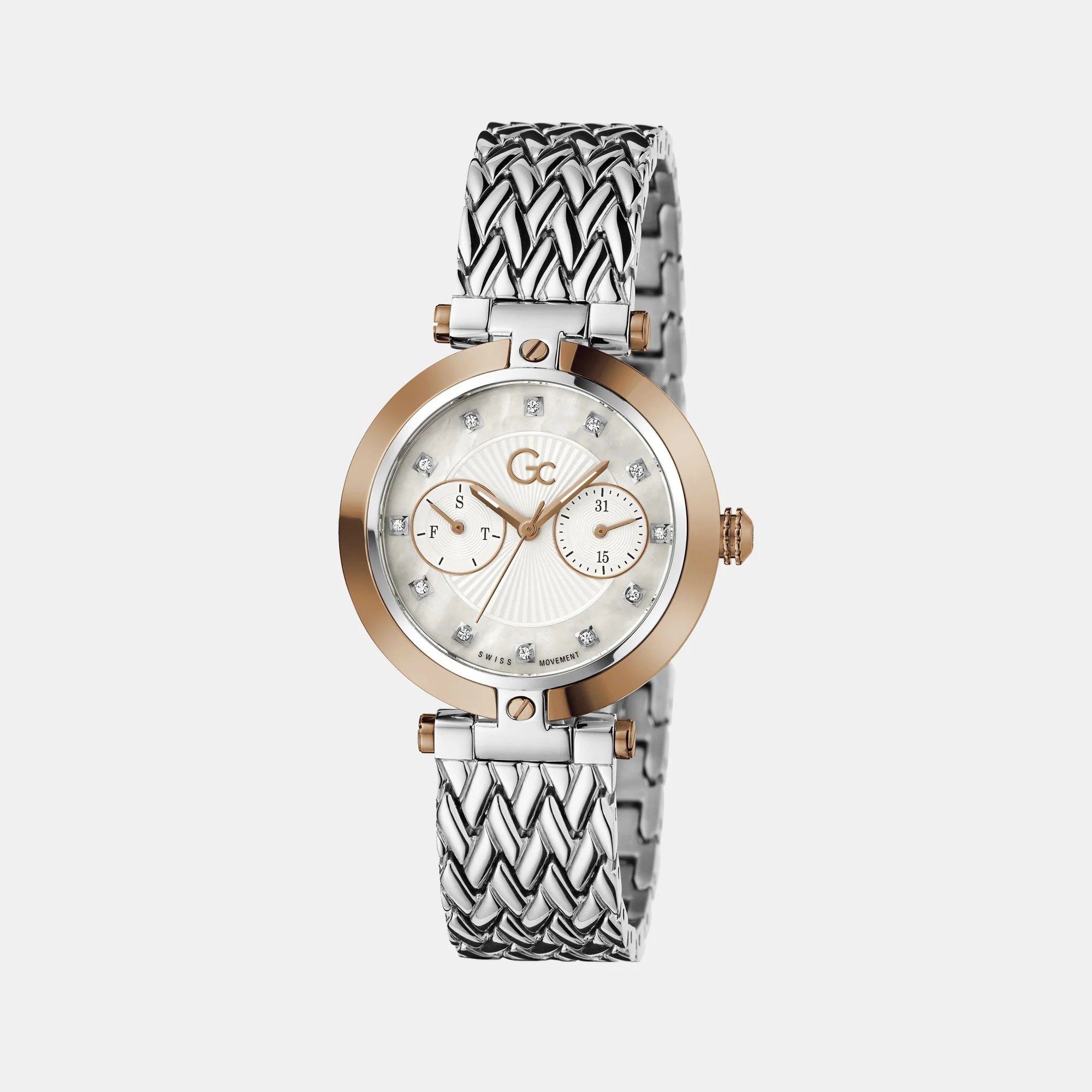 Vogue Women Quartz White Dial Multi-Function Stainless Steel Watch Z21006L1MF - Image 6