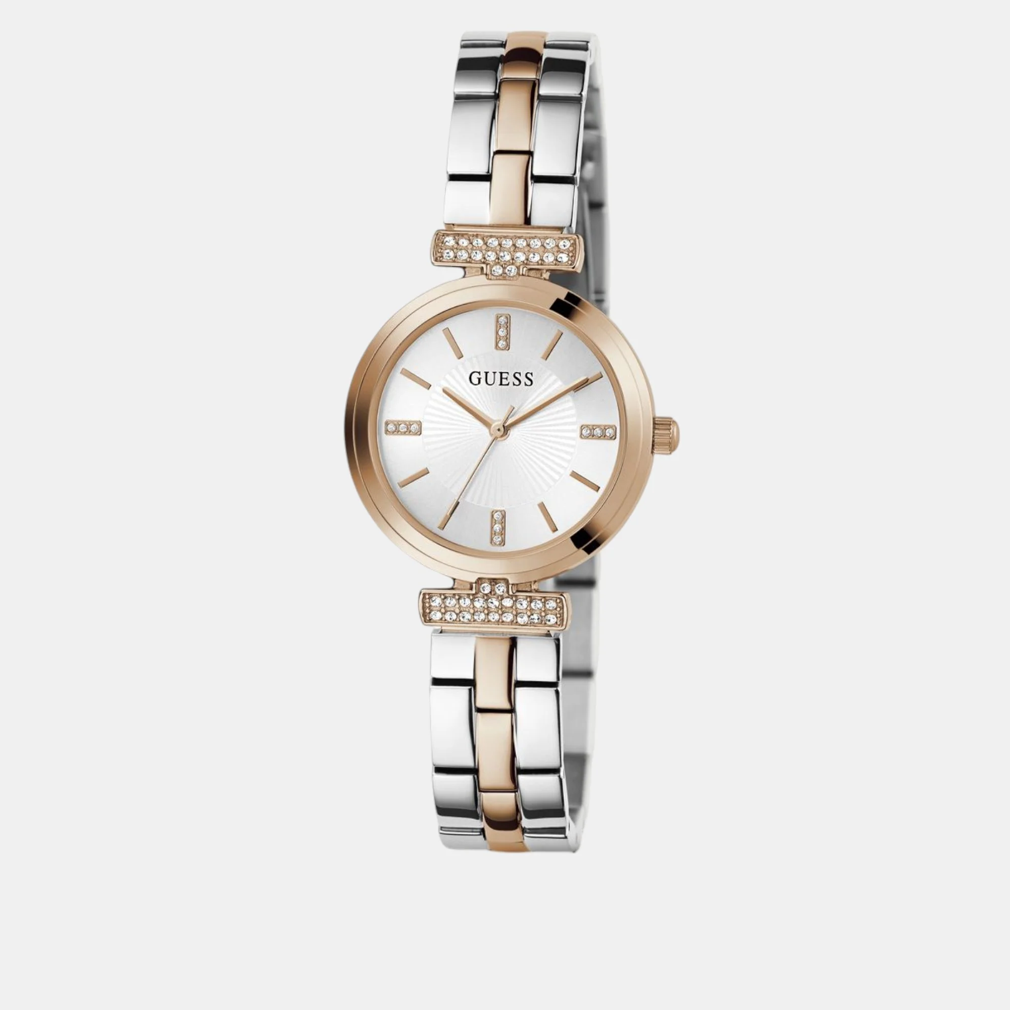 Array Women Quartz Silver Dial Analog Stainless Steel Watch GW0762L4 - Image 3
