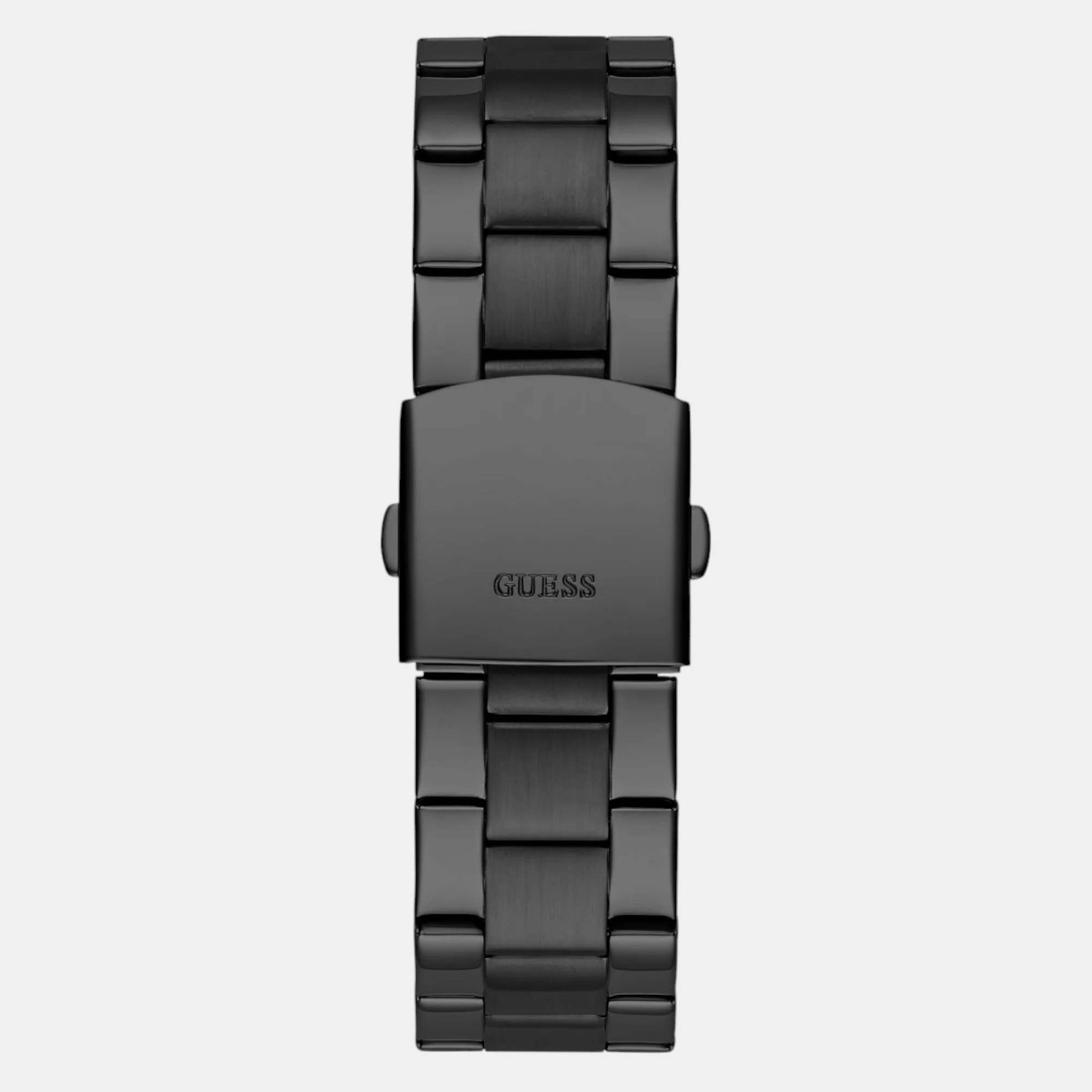 Badge Men Quartz Black Dial Analog Stainless Steel Watch GW0782G2 - Image 5