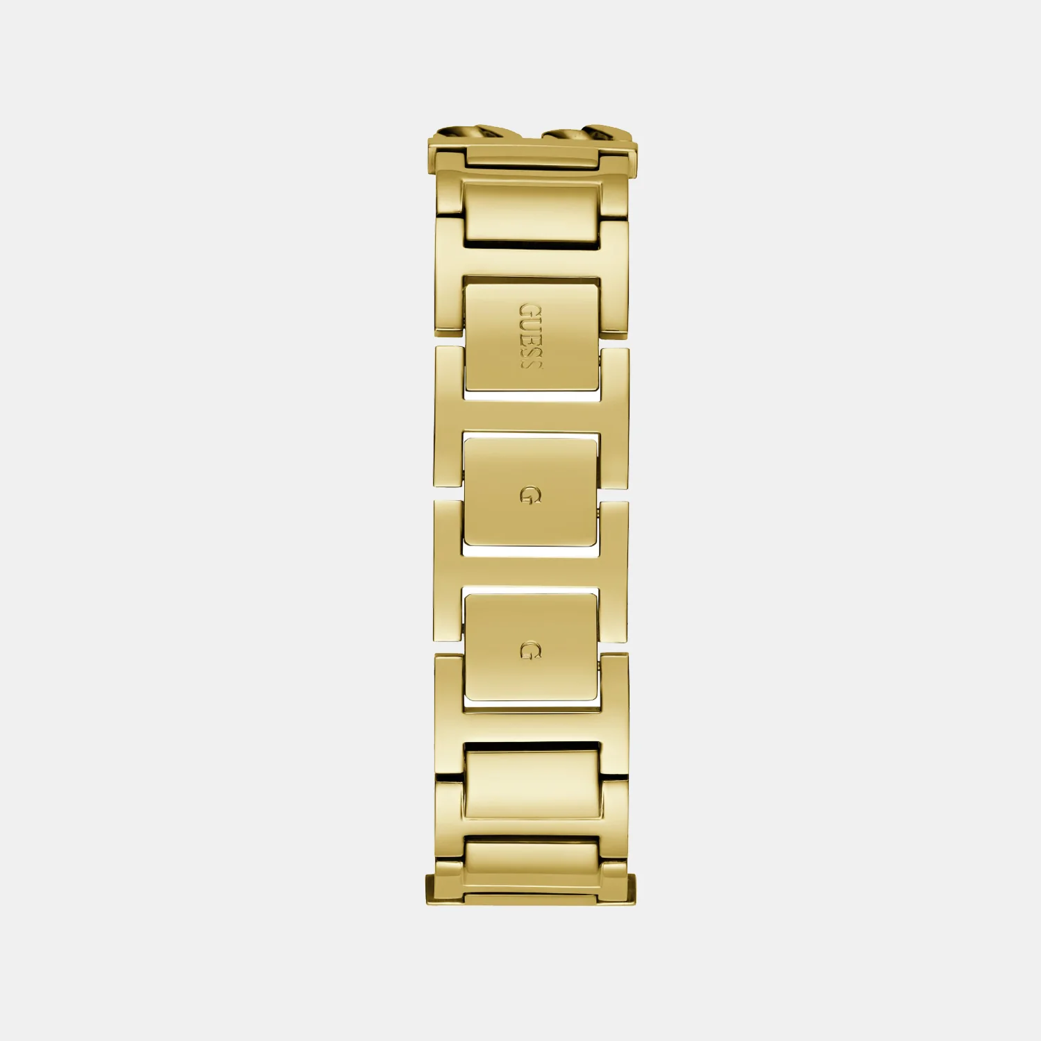 Bejeweled Women Quartz Champagne Dial Analog Stainless Steel Watch GW0668L2 - Image 5
