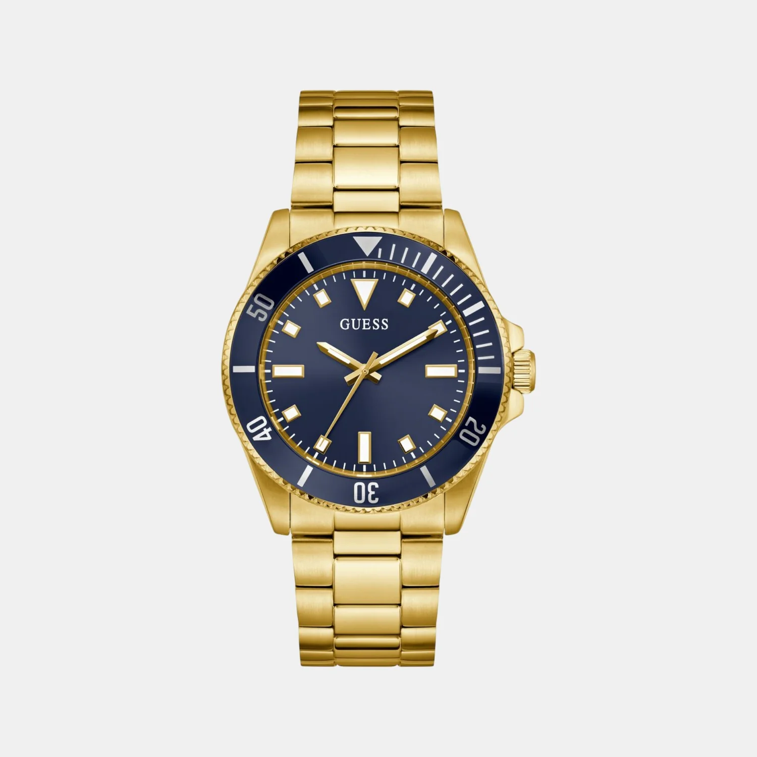 Cliff Men Quartz Blue Dial Analog Stainless Steel Watch GW0968G2 - Image 2