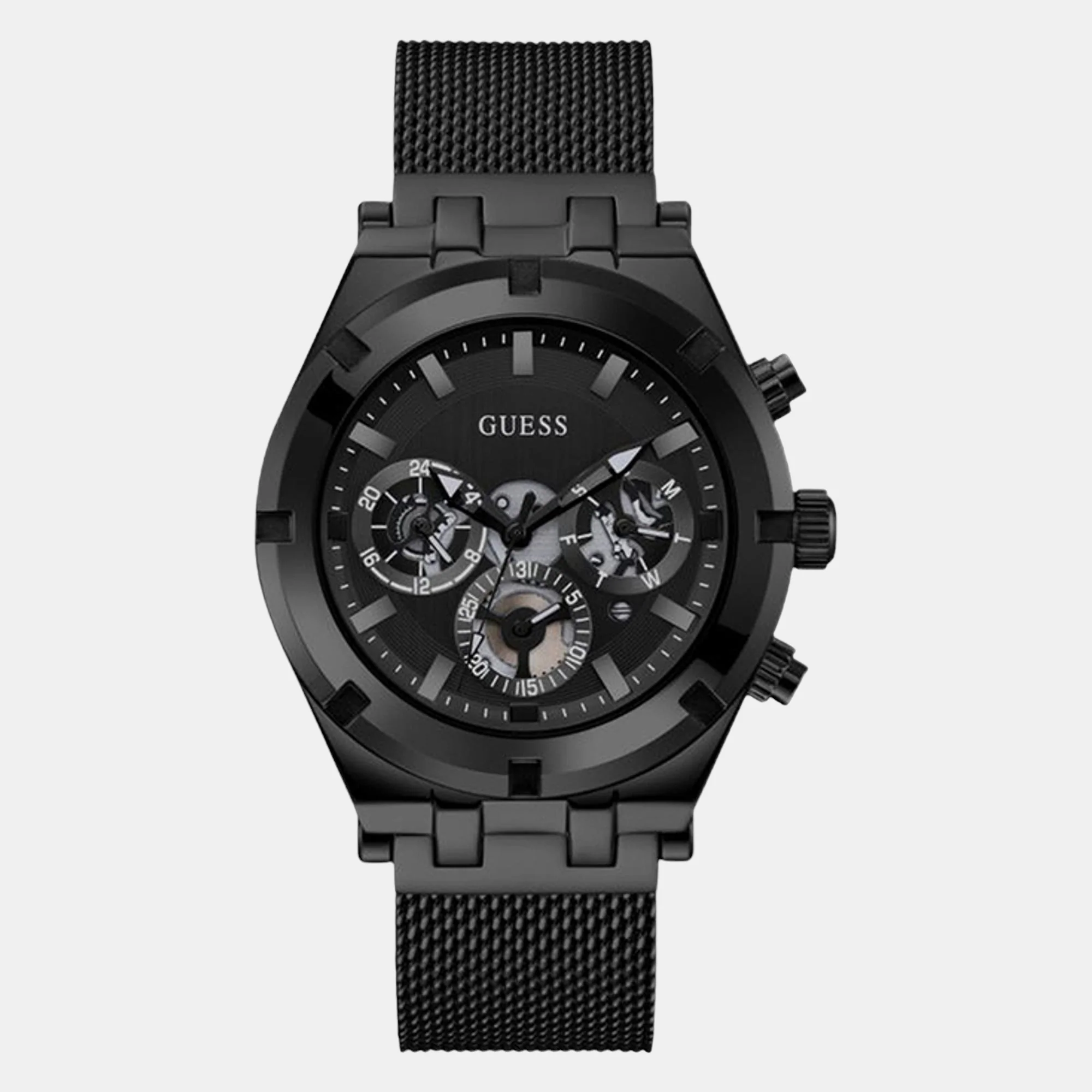 Continental Men Quartz Black Dial Chronograph Stainless Steel Watch GW0582G3 - Image 5