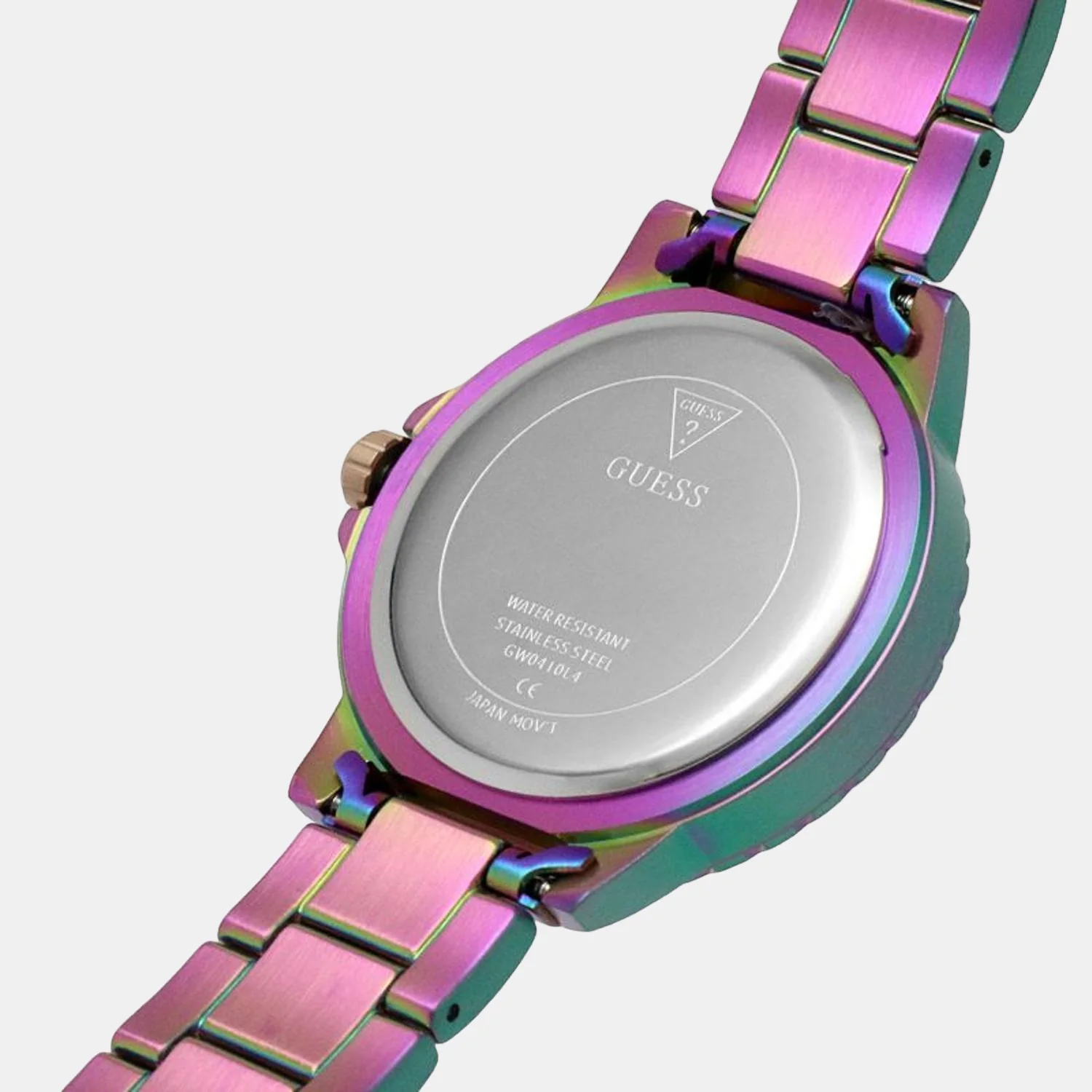 Crown Jewel Women Quartz Purple Dial Chronograph Stainless Steel Watch GW0410L4 - Image 6