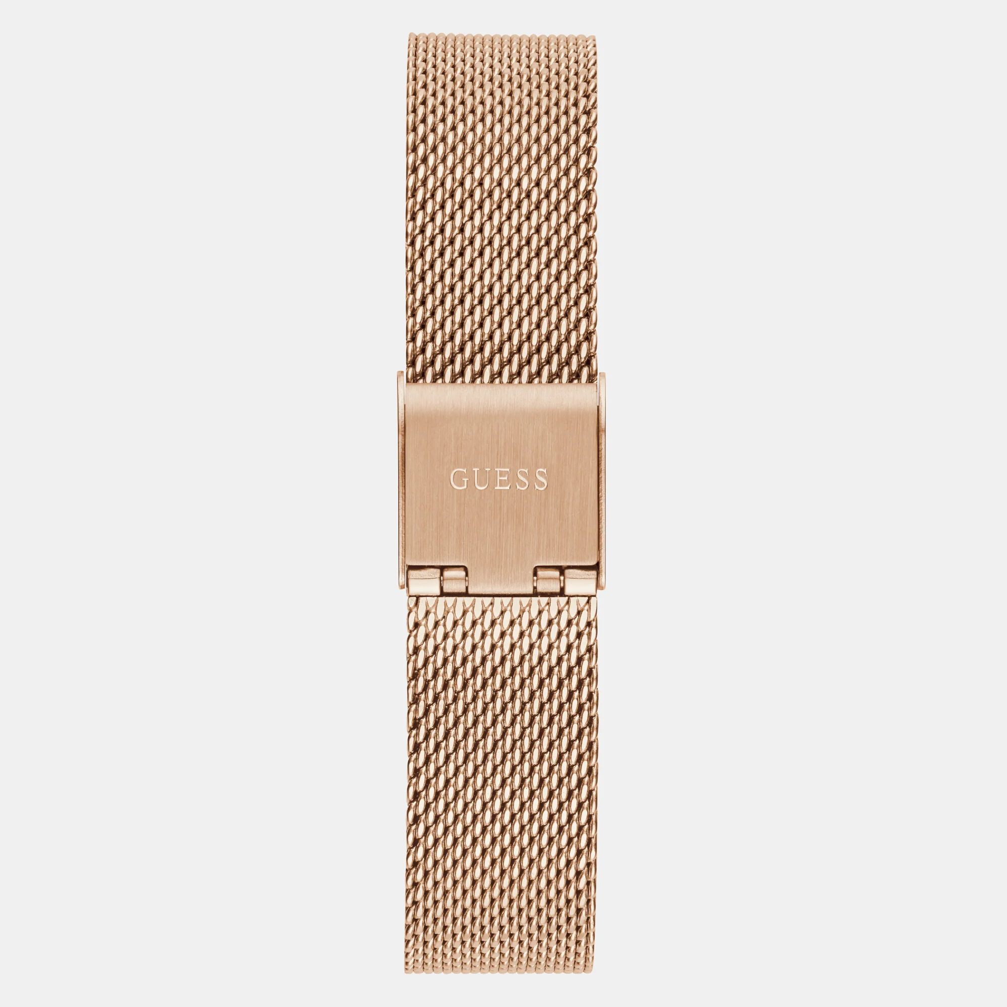 Dream Women Quartz Rose Gold Dial Analog Mesh Watch GW0550L3 - Image 3